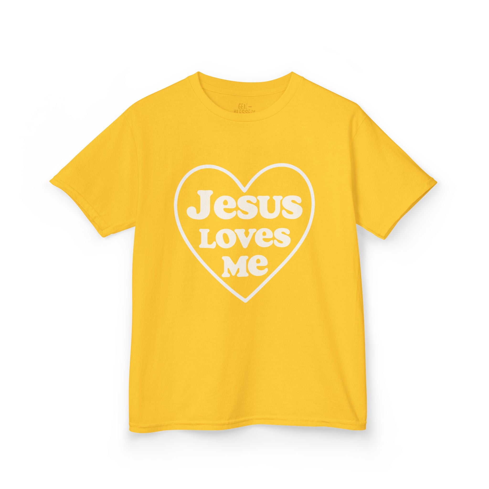 Jesus Loves Me | Kids Tee | Motivational Kids Shirt, Gifts for Young Dreamers, Casual Kids Clothing, Back to School Tee, Kids Hustle Tee