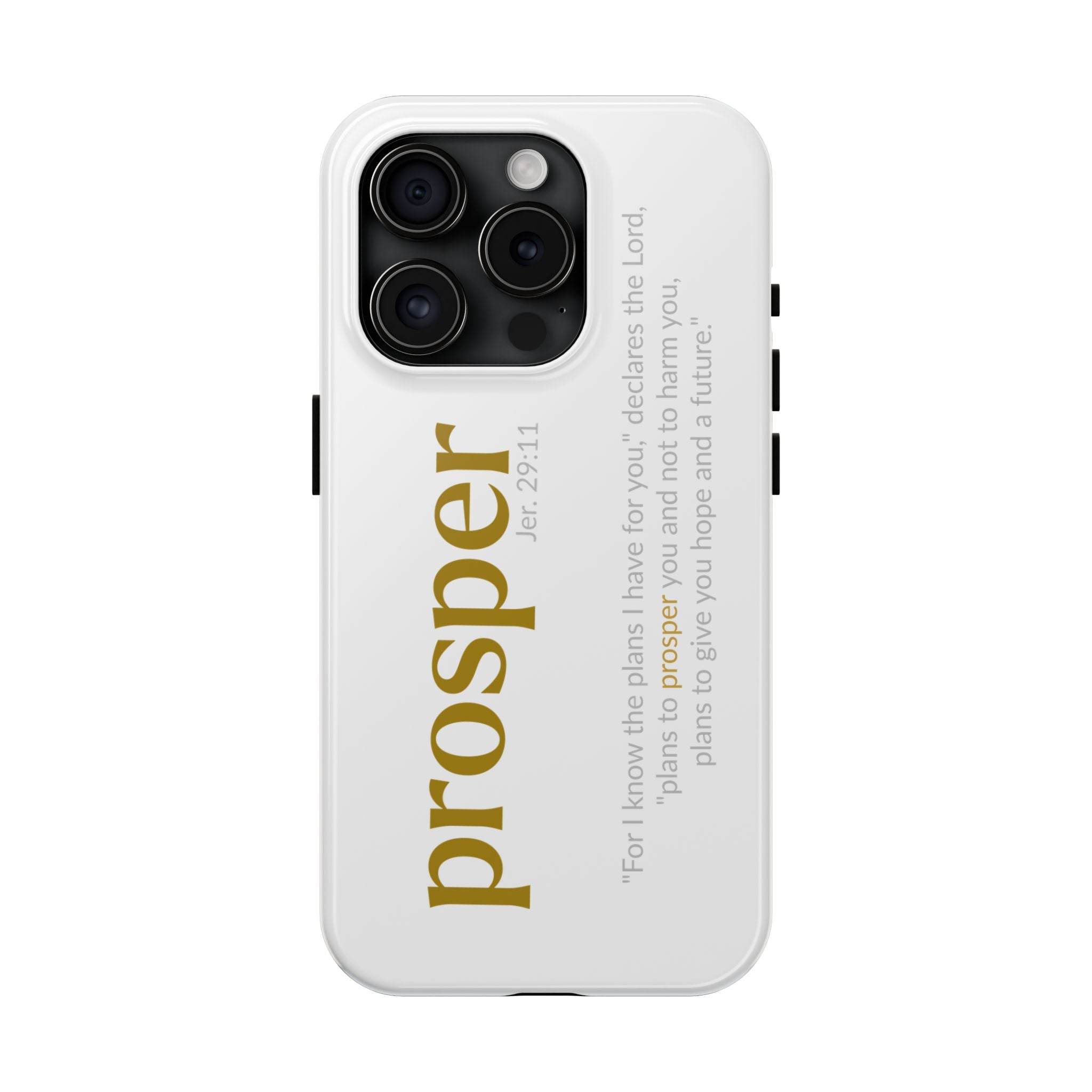 PROSPER 29:11 COLLECTION | Tough Phone Case | (Jeremiah 29:11)