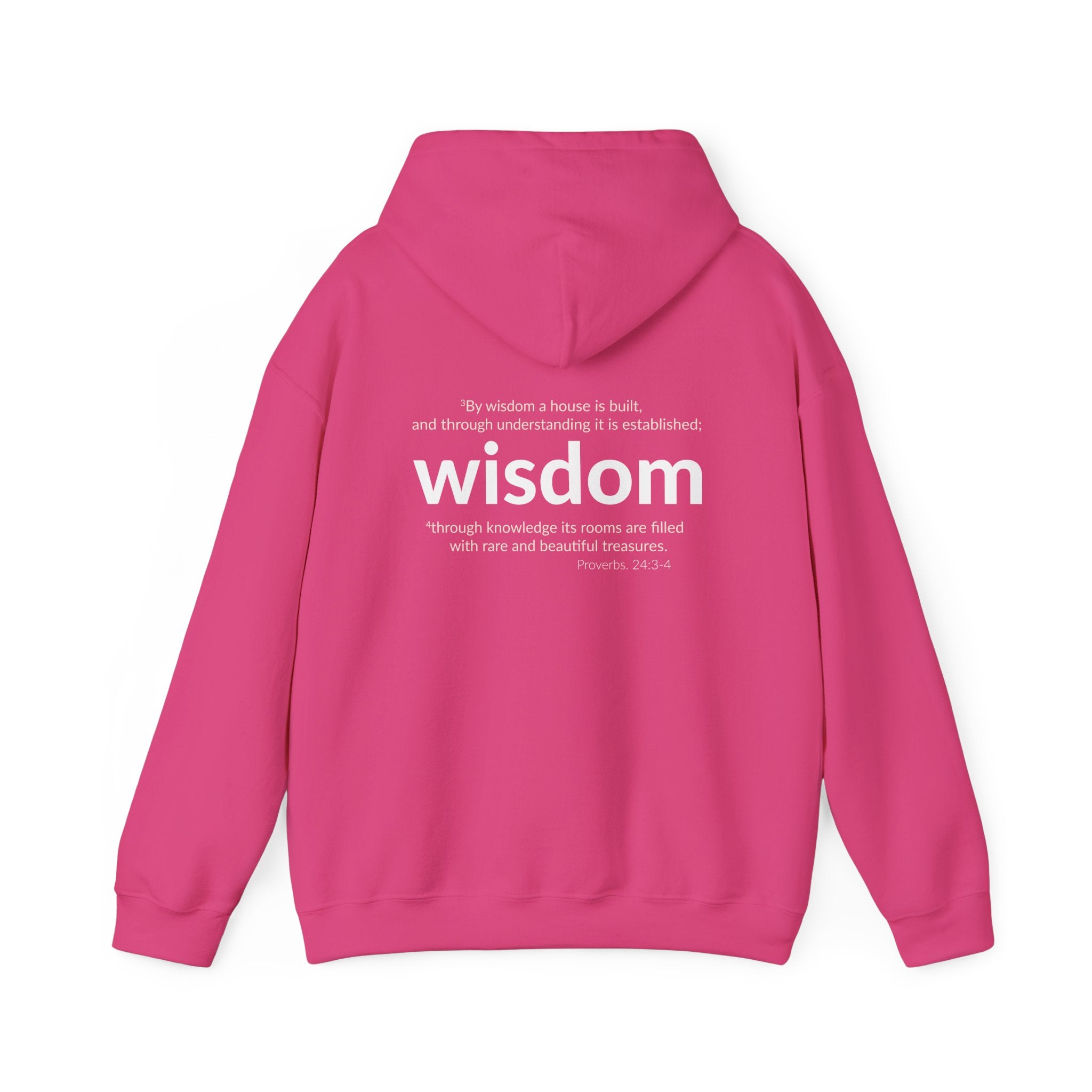 WISDOM | Faithware Collection – Hoodie | (Proverbs 24:3-4)