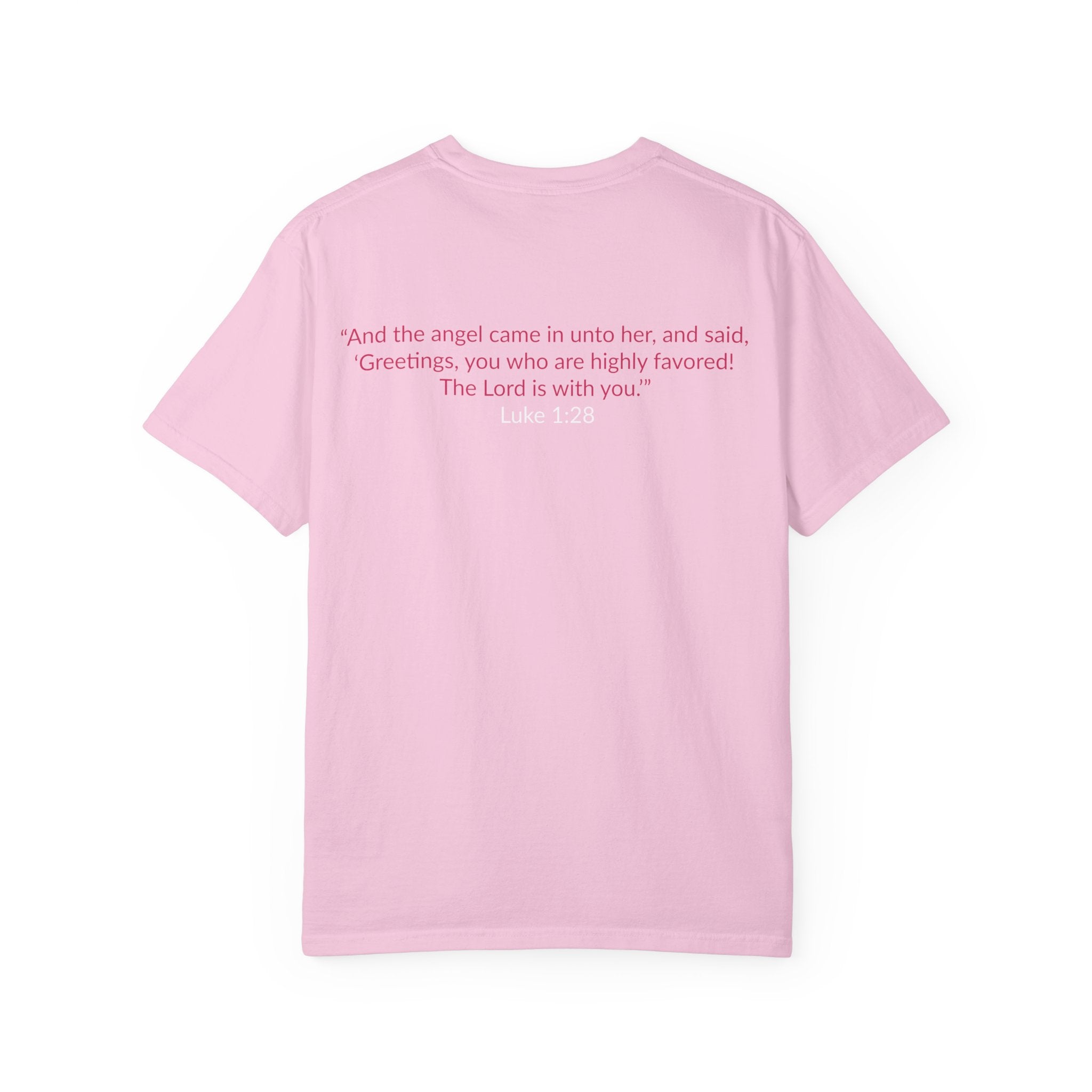 BLESSED! and Highly Favored! Collection | Women's Tee | (Luke 1:28)