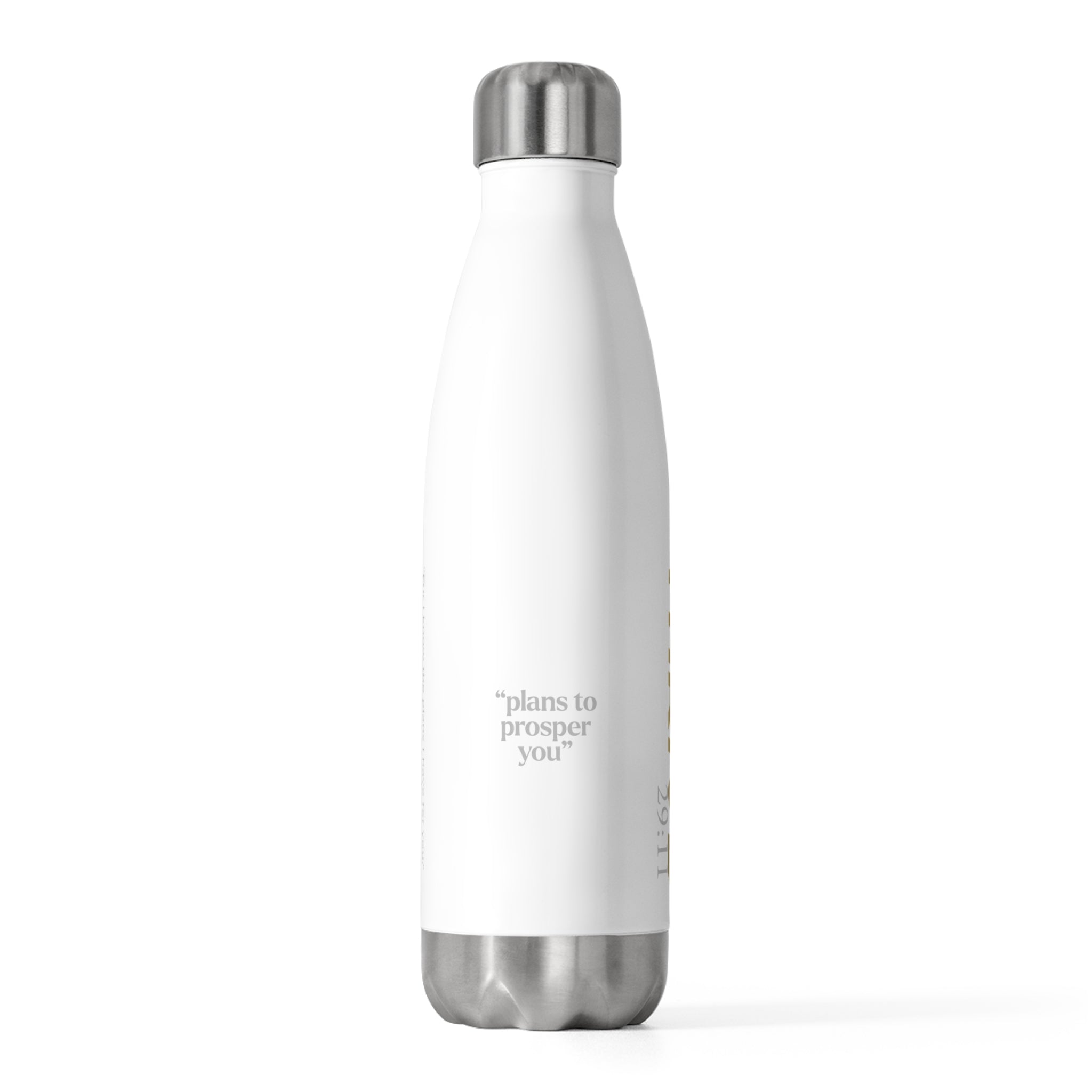THRIVE 29:11 Collection | 20oz Insulated Water Bottle | (Jeremiah 29:11)