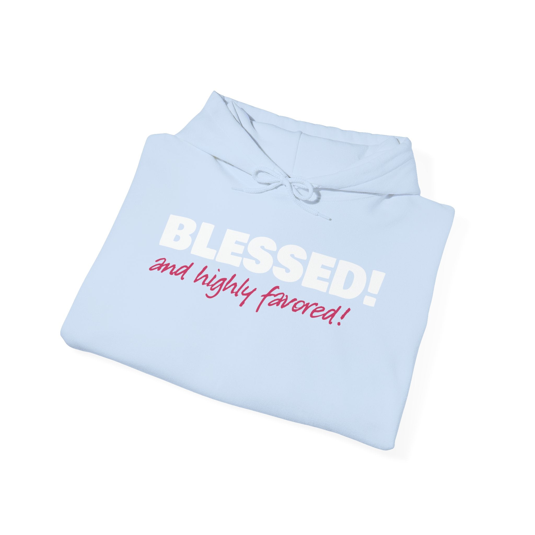 BLESSED! And Highly Favored Collection | Hoodie | (Luke 1:28)