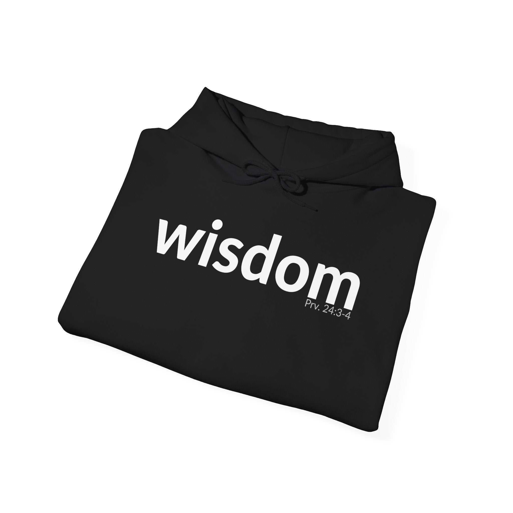 WISDOM | Faithware Collection – Hoodie | (Proverbs 24:3-4)
