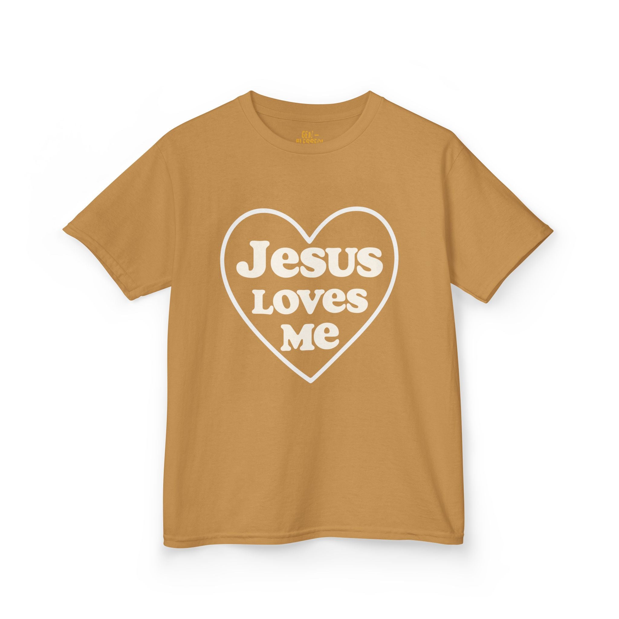Jesus Loves Me | Kids Tee | Motivational Kids Shirt, Gifts for Young Dreamers, Casual Kids Clothing, Back to School Tee, Kids Hustle Tee