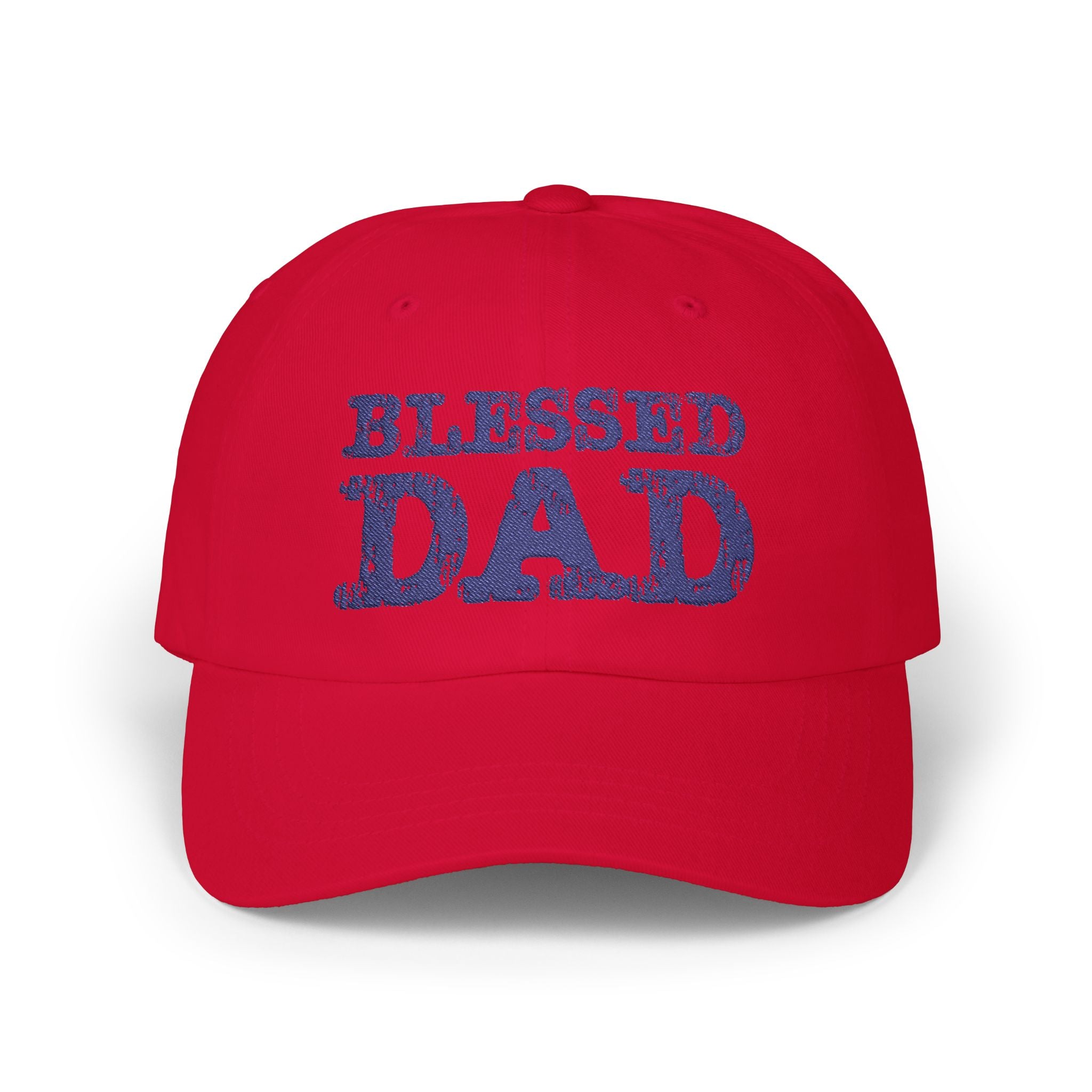 BLESSED DAD - Cap | Adjustable Father’s Day Hat, Gift for Dads, Casual Cap for Family Outings, Summer Style