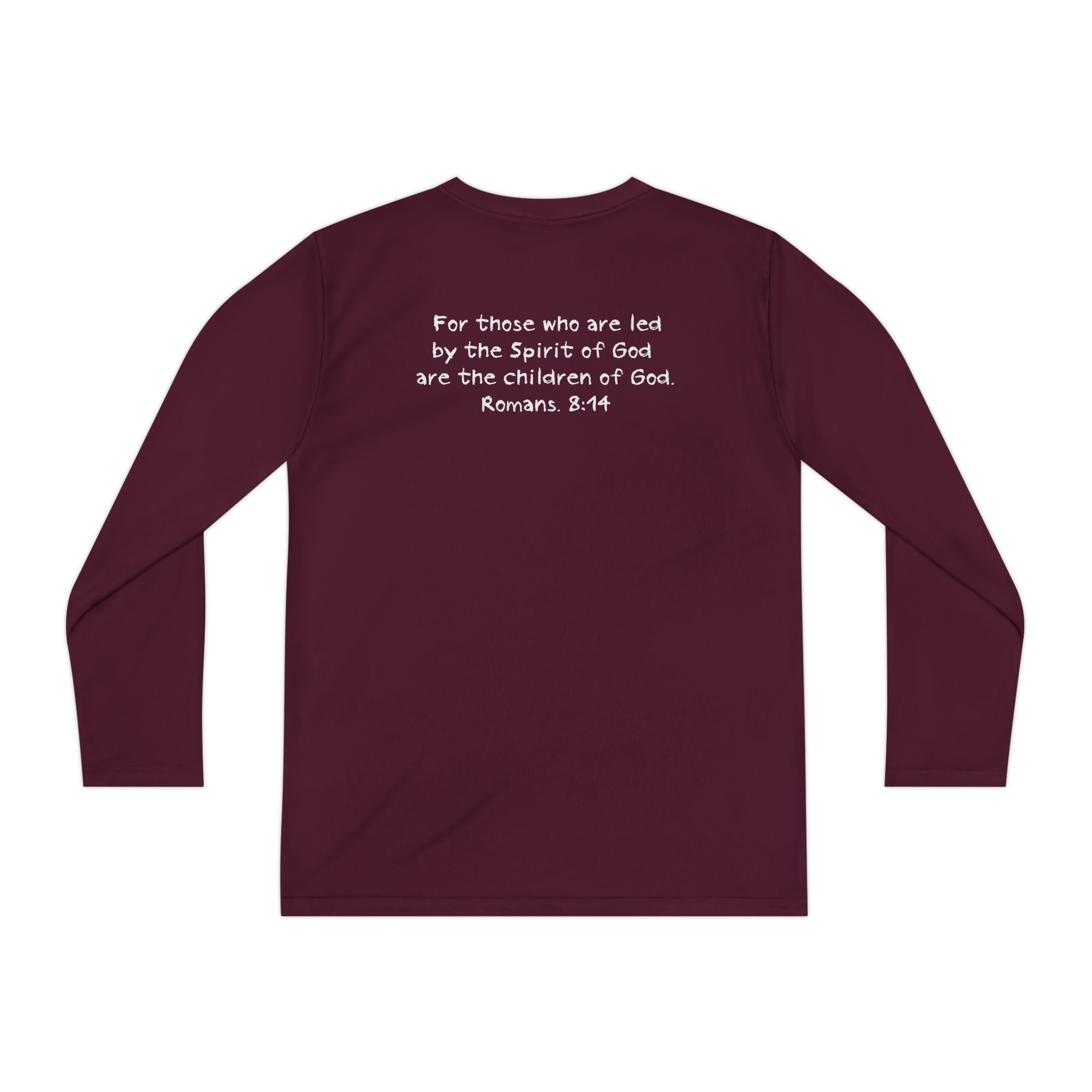 GOD'S CHILD! Collection | Youth Long Sleeve Tee | (Romans 8:14) - Pastel