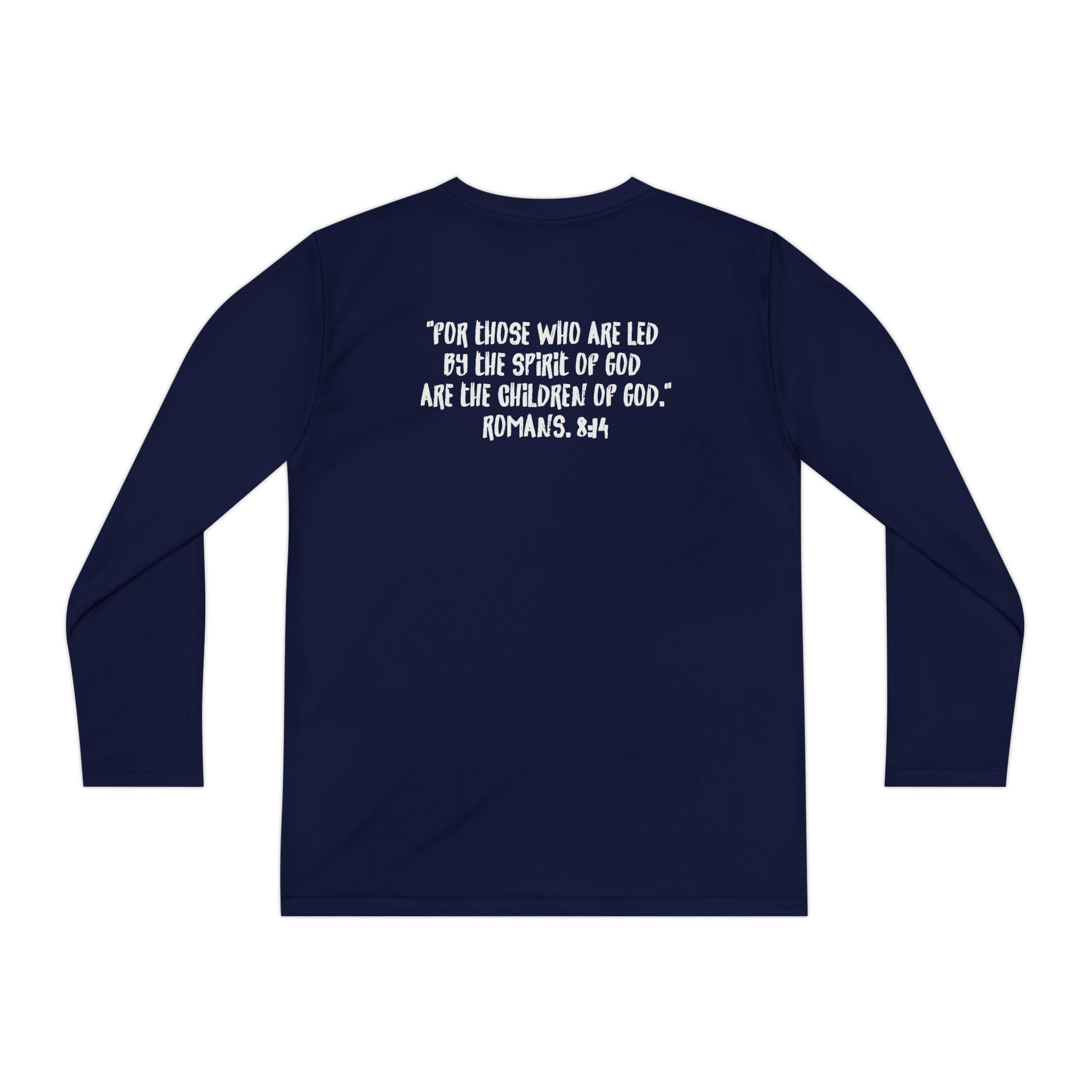 GOD'S CHILD! Collection | Youth Long Sleeve Tee | (Romans 8:14)