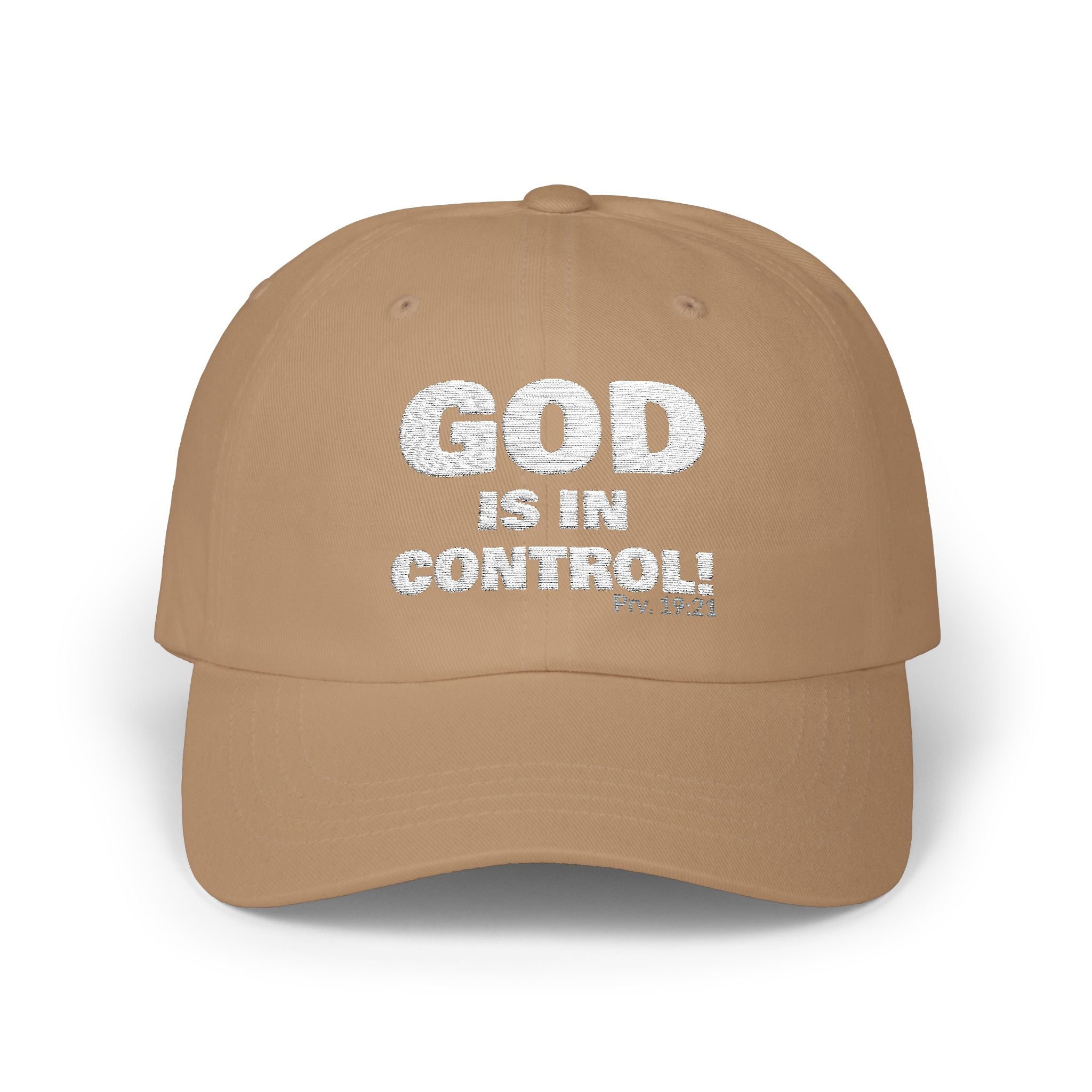 GOD IS IN CONTROL! | Cap | (white text)