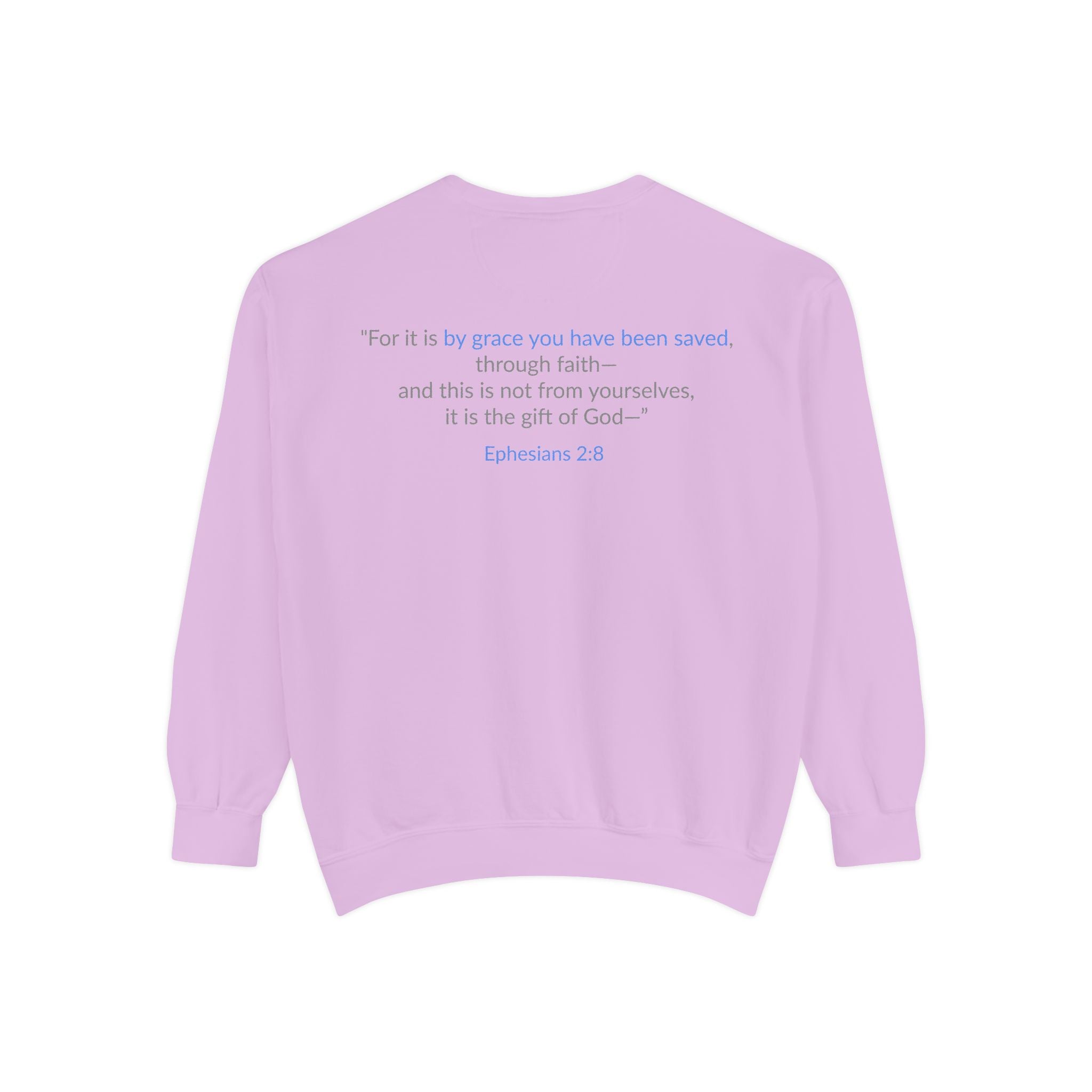 SAVED x GRACE Faithware Collection Unisex Sweatshirt | (Ephesians 2:8)