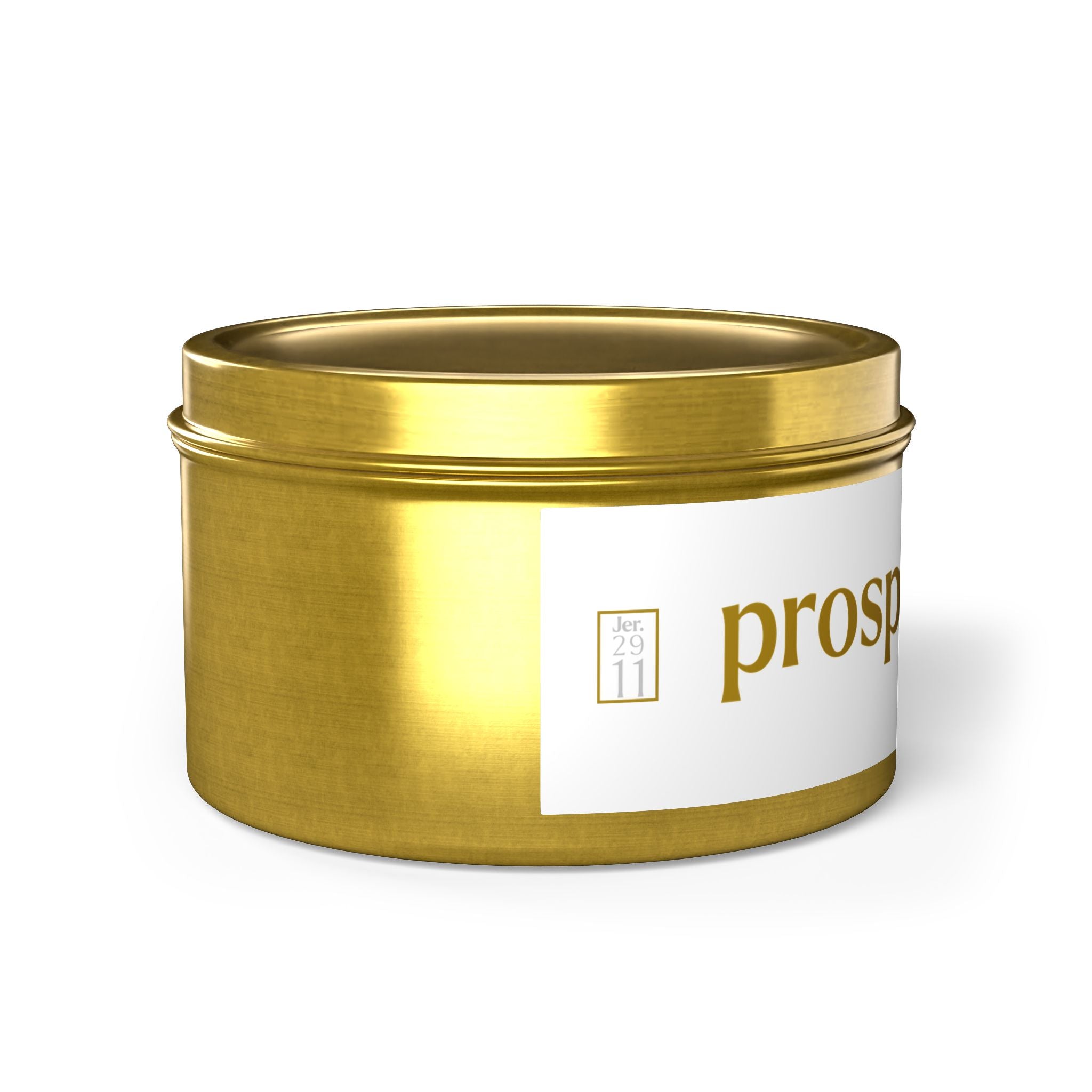 The PROSPER 29:11 Collection | Soy Aromatherapy Tin Travel Candles |