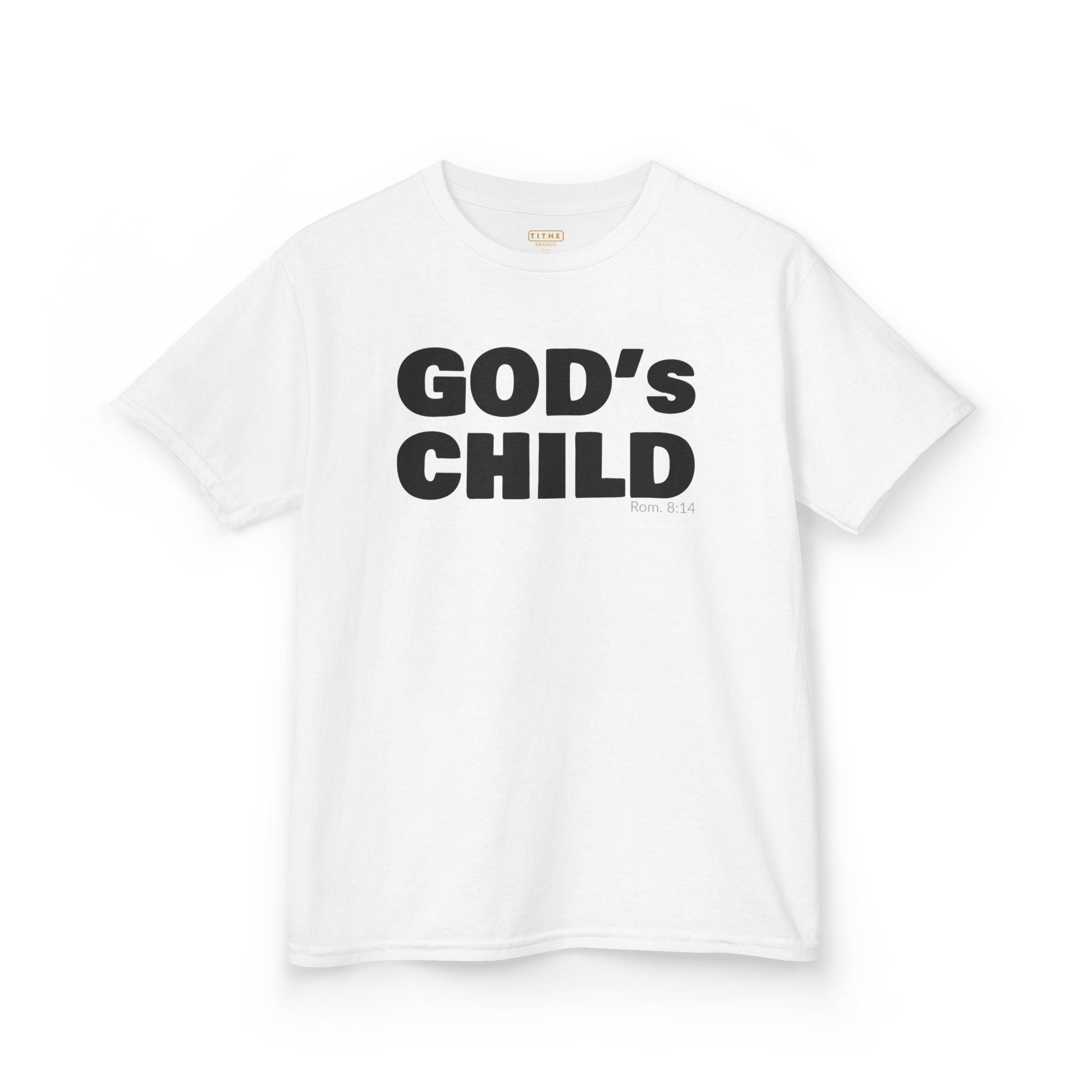 GOD'S CHILD! Collection | Inspirational Youth Tee-Shirt | (Romans 8:14)