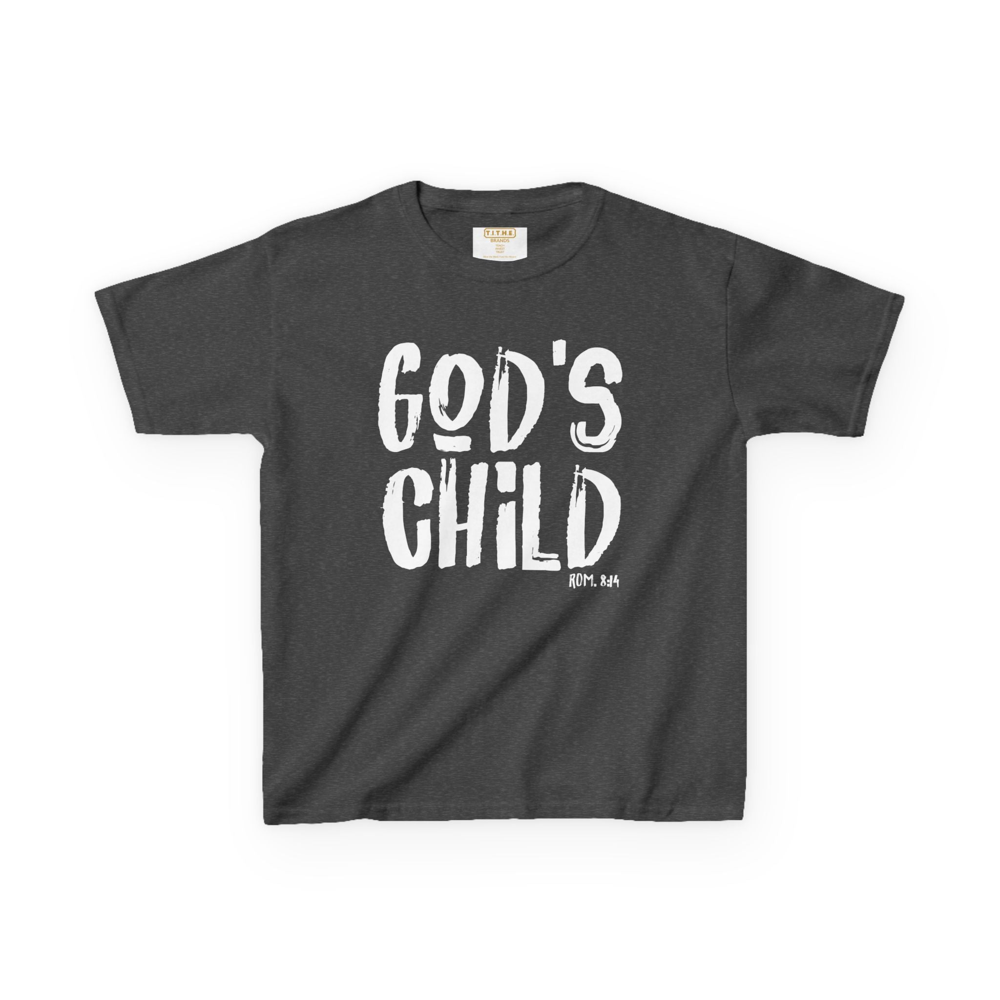 GOD'S CHILD! Collection | Inspirational Youth Tee-Shirt | (Romans 8:14)