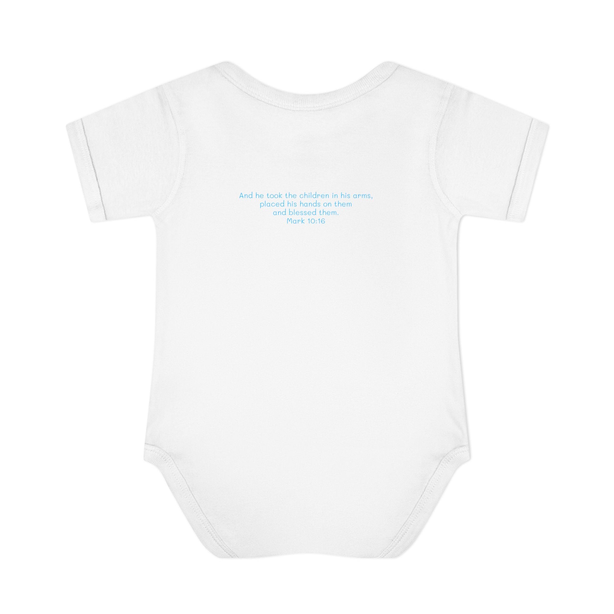 Blessed Baby | Onesie | Blessed Infant Bodysuit — Mark 10:16
