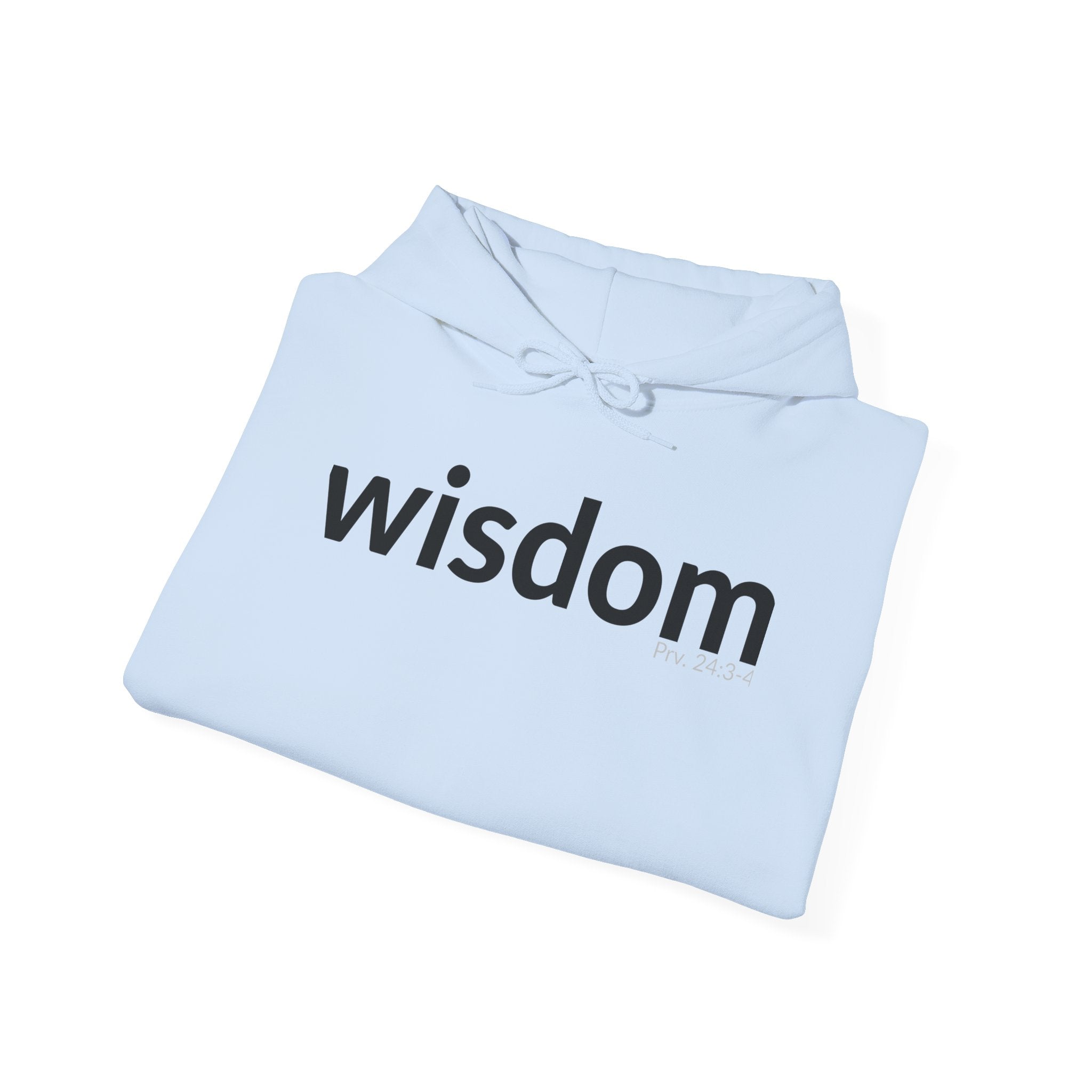 WISDOM | Faithware Collection – Hoodie | (Proverbs 24:3-4)