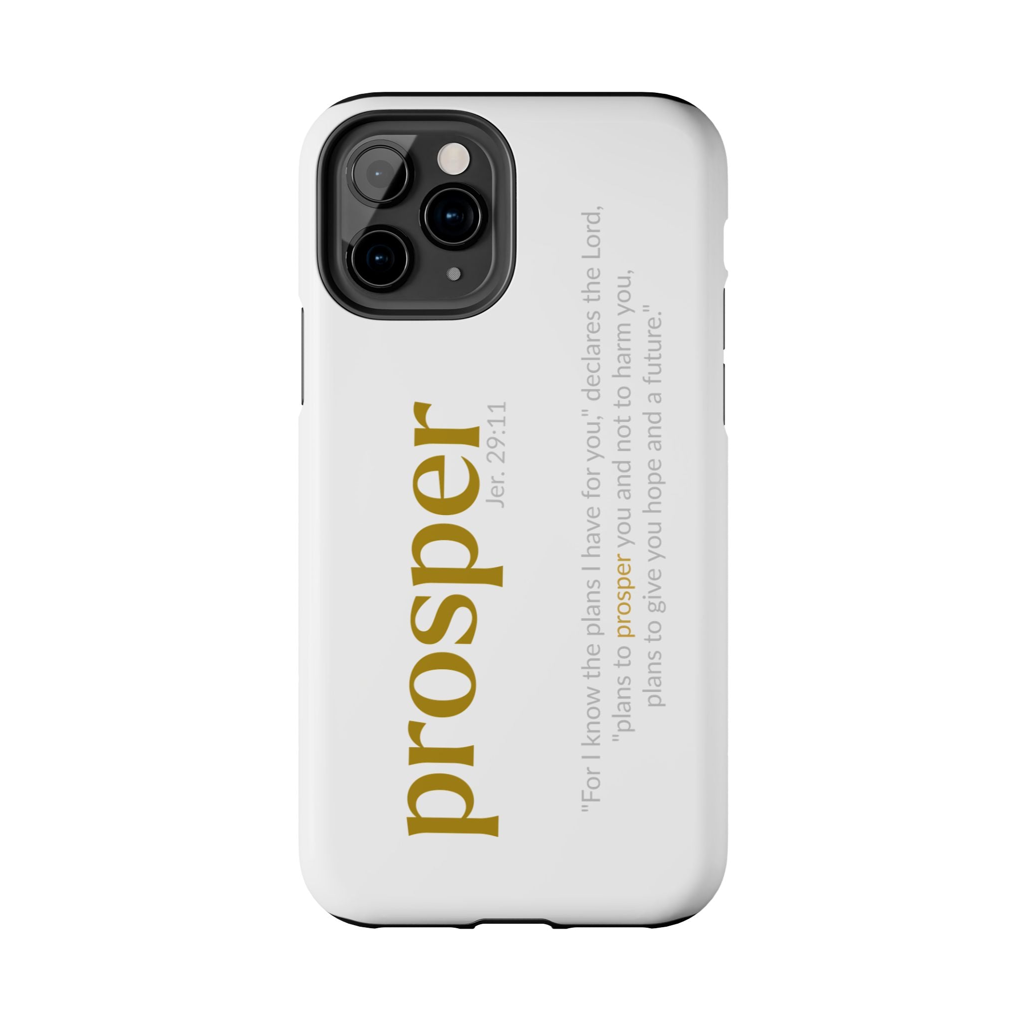 PROSPER 29:11 COLLECTION | Tough Phone Case | (Jeremiah 29:11)