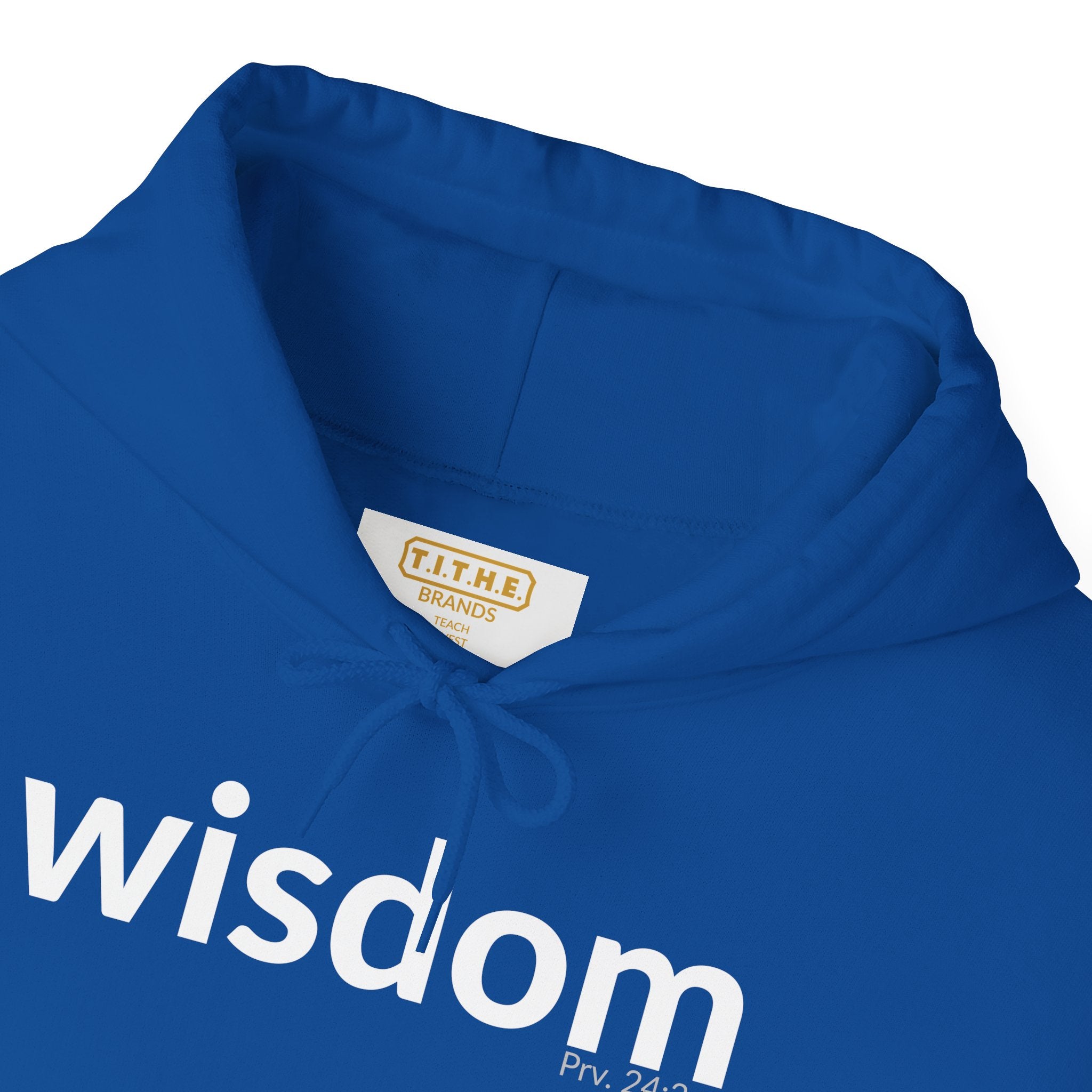 WISDOM | Faithware Collection – Hoodie | (Proverbs 24:3-4)