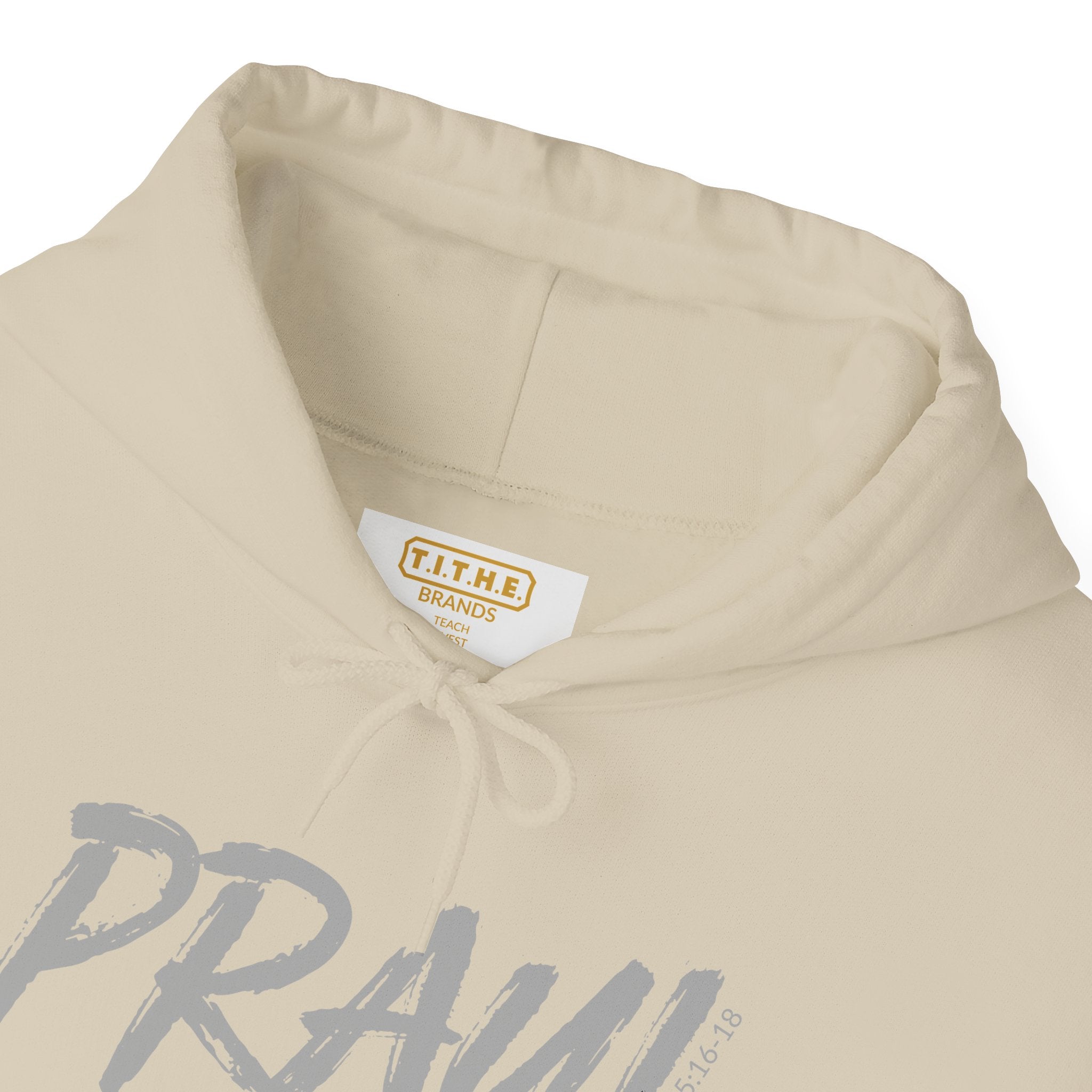 PRAY! Collection | Hoodie | Faith-Based Streetwear for Prayer Warriors | (1 Thessalonians 5:16-18)