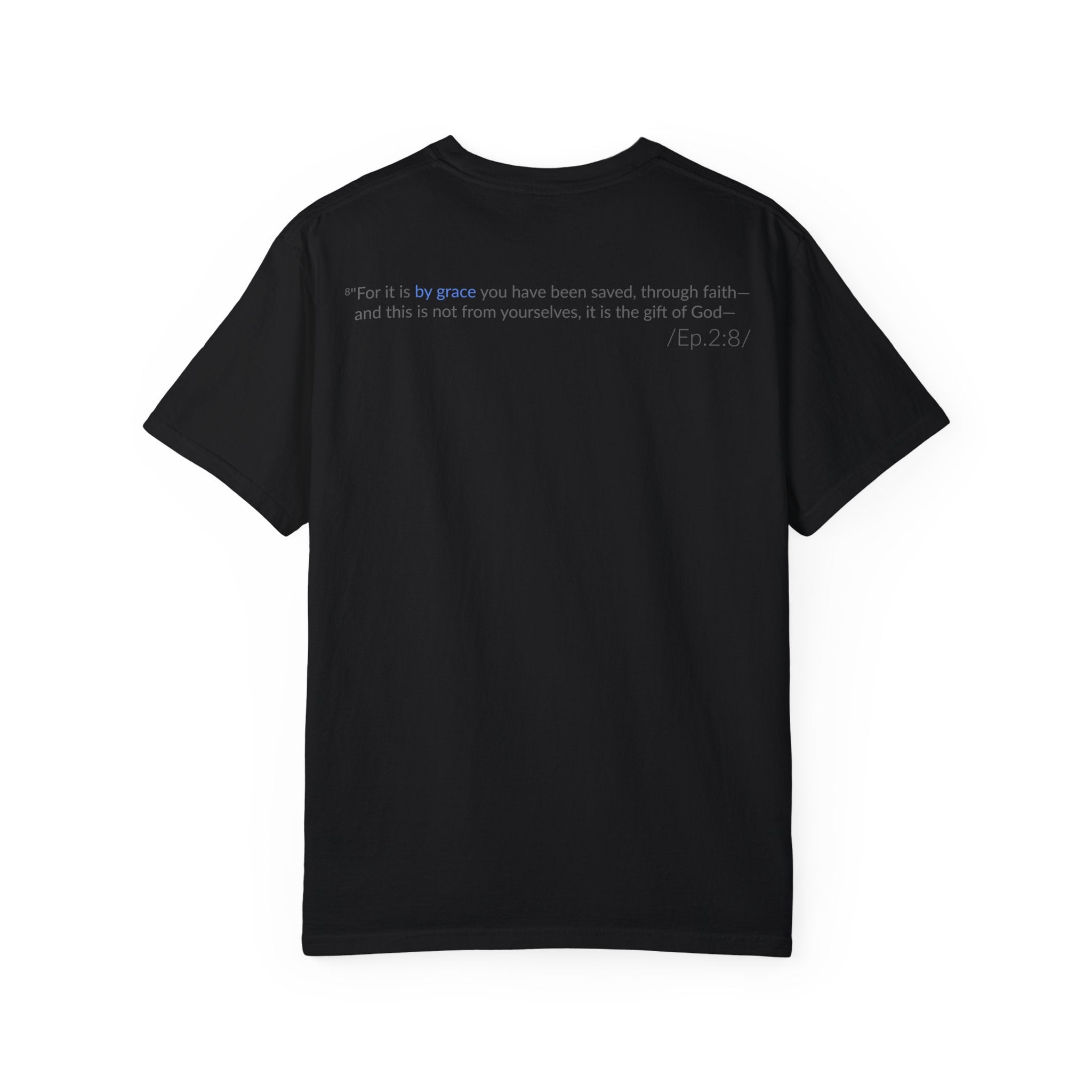 SAVED x GRACE Faithware Collection Unisex T-shirt | (Ephesians 2:8)