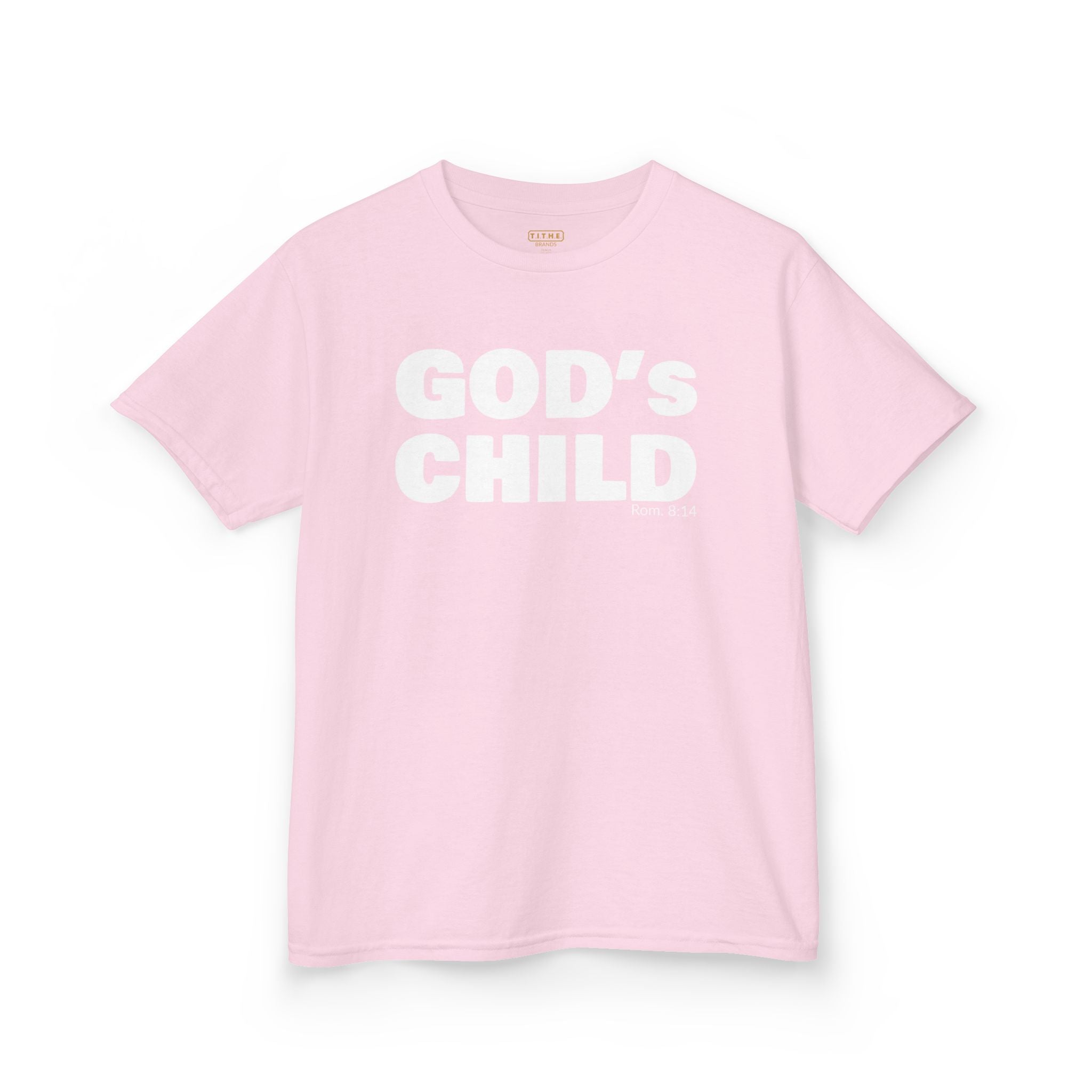 GOD'S CHILD! Collection | Inspirational Youth Tee-Shirt | (Romans 8:14)