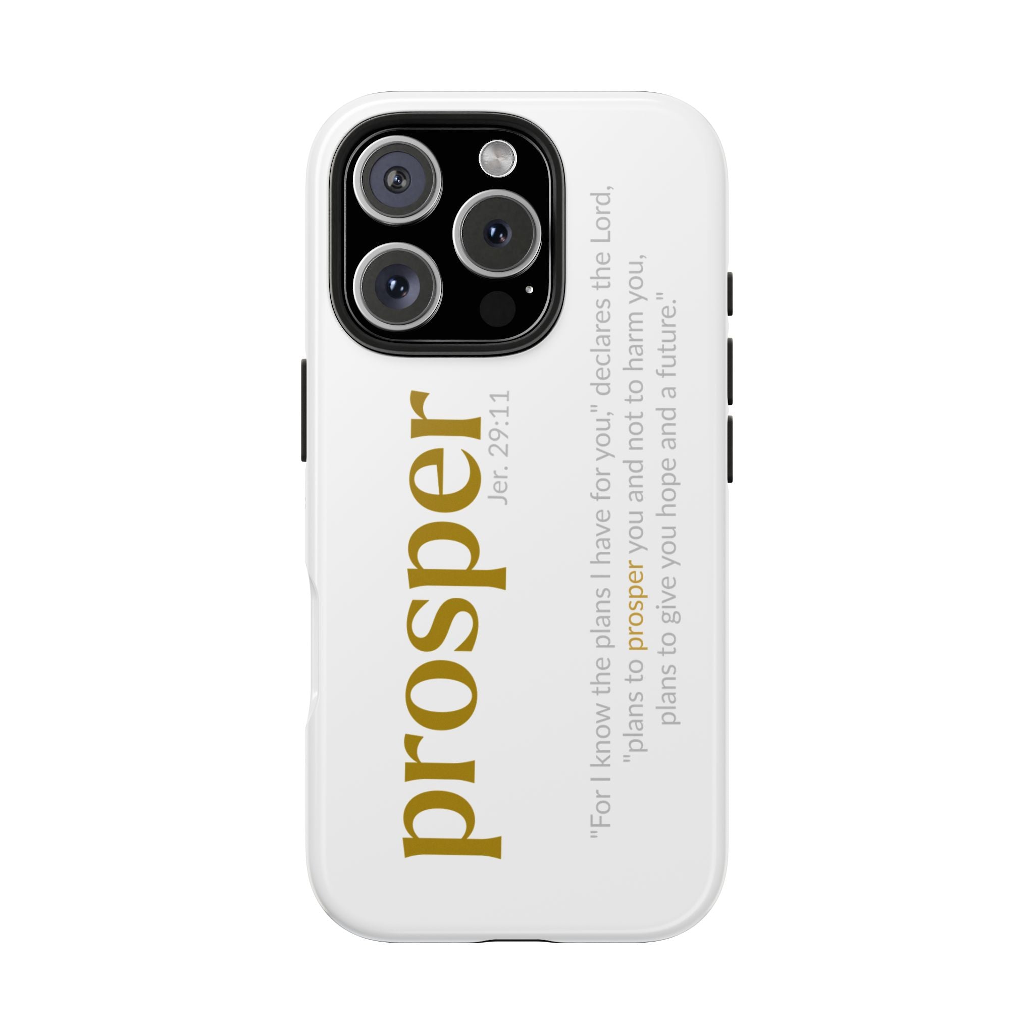 PROSPER 29:11 COLLECTION | Tough Phone Case | (Jeremiah 29:11)