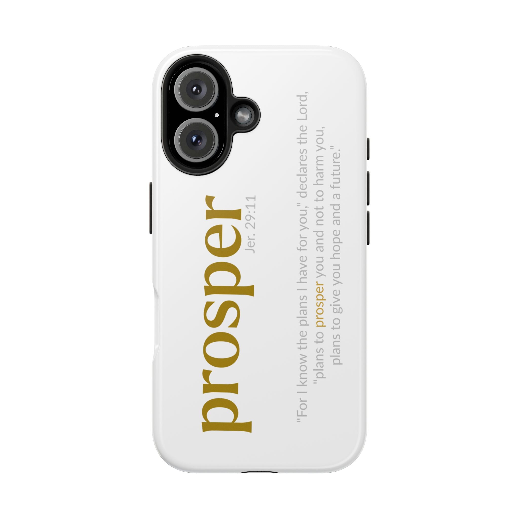 PROSPER 29:11 COLLECTION | Tough Phone Case | (Jeremiah 29:11)