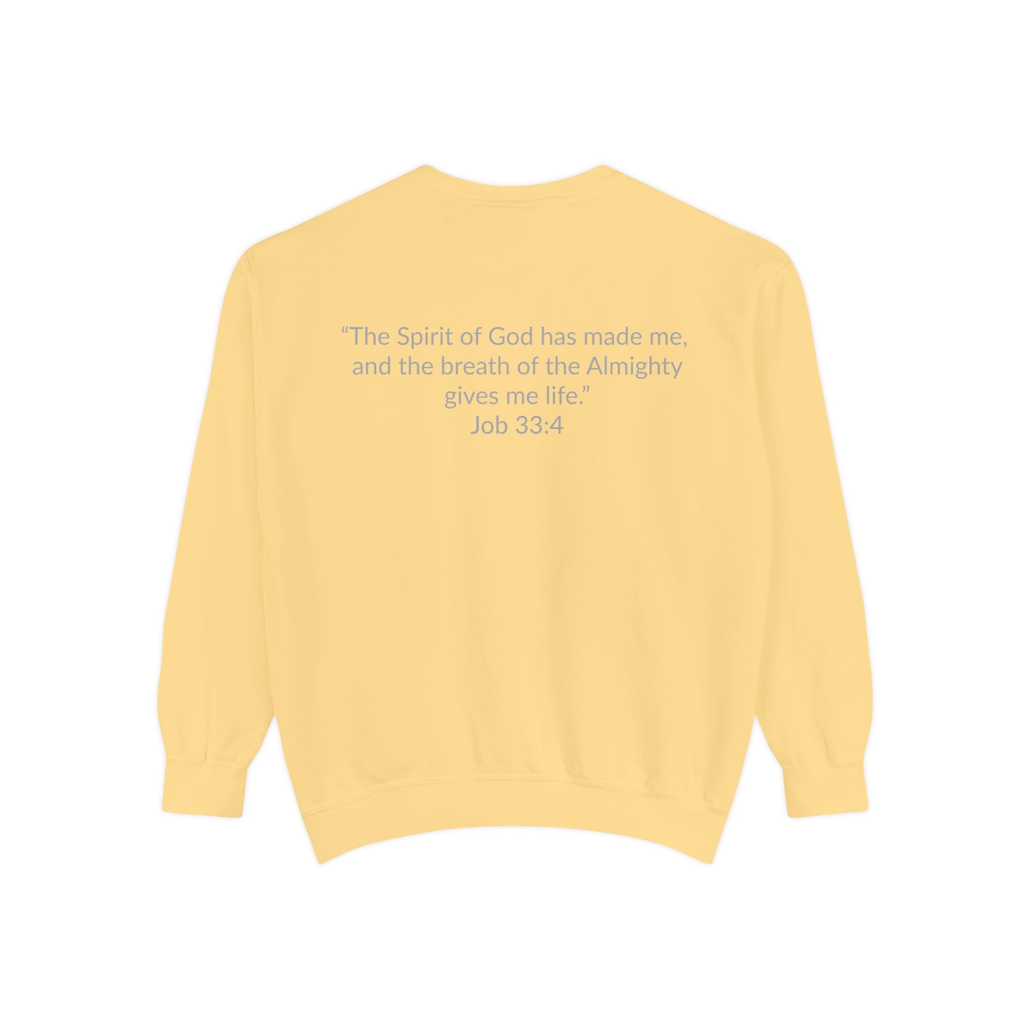 GOD MADE! Collection - Sweatshirt | Job 33:4