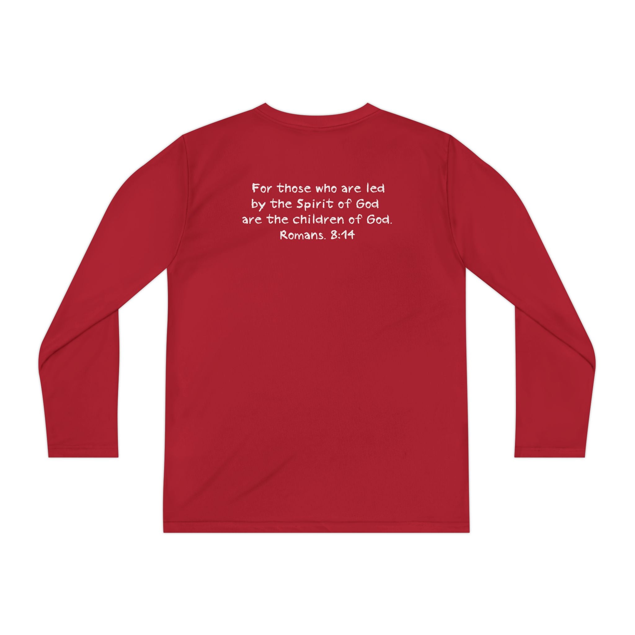 GOD'S CHILD! Collection | Youth Long Sleeve Tee | (Romans 8:14) - Pastel