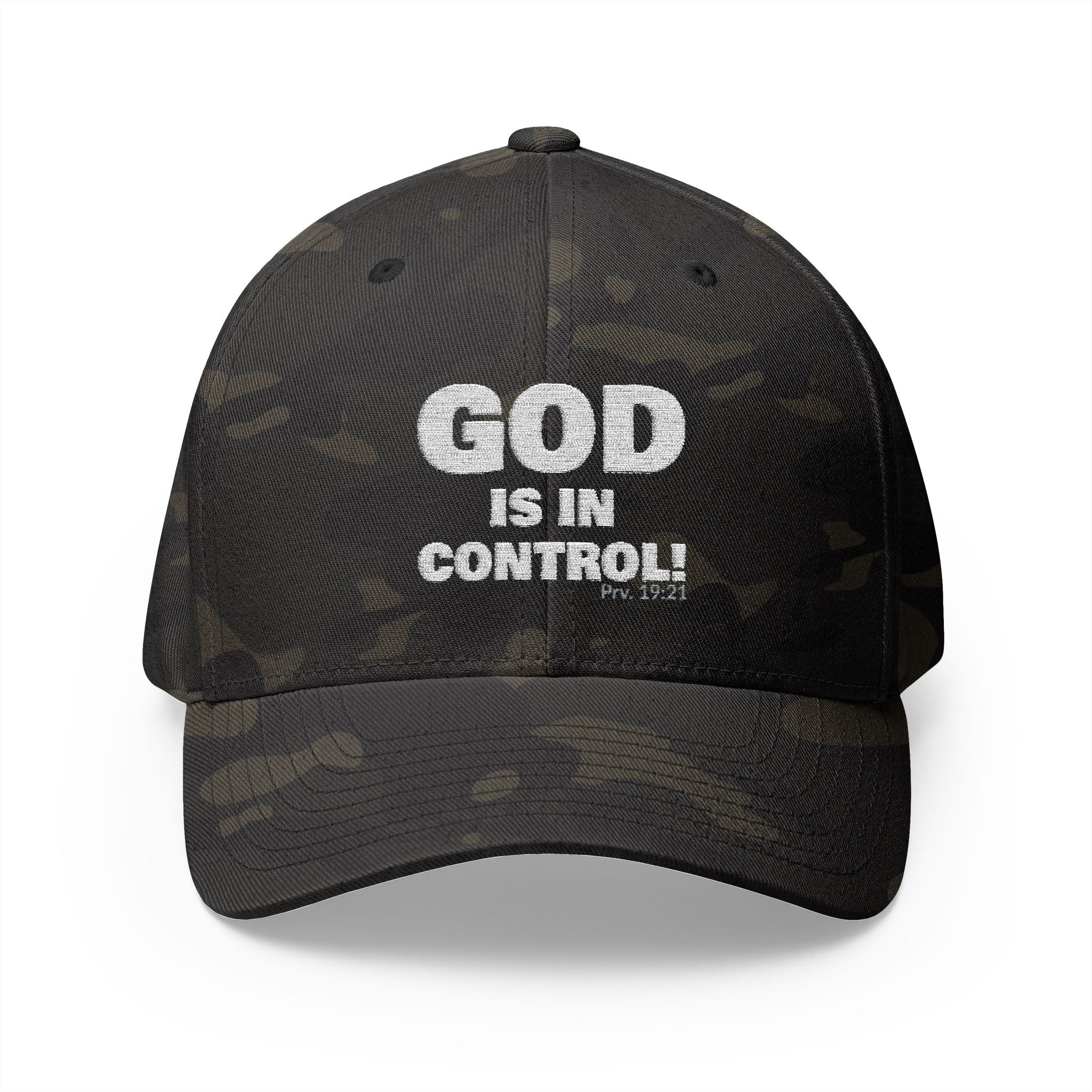 GOD IS IN CONTROL! Collection | Embroidered Cap | (Proverbs 19:21 )