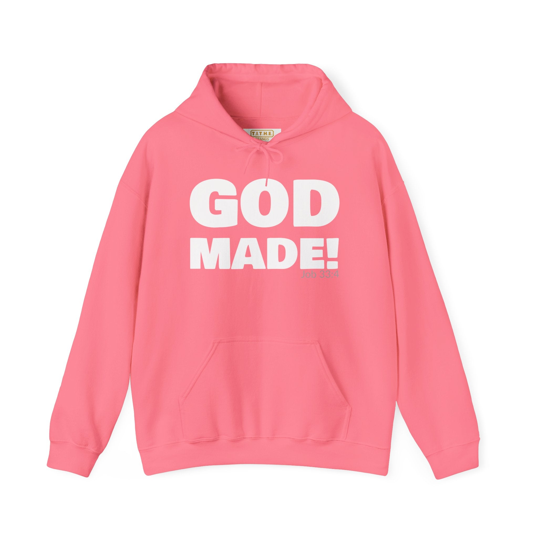 GOD MADE! Collection | Hoodie | (Job 33:4)