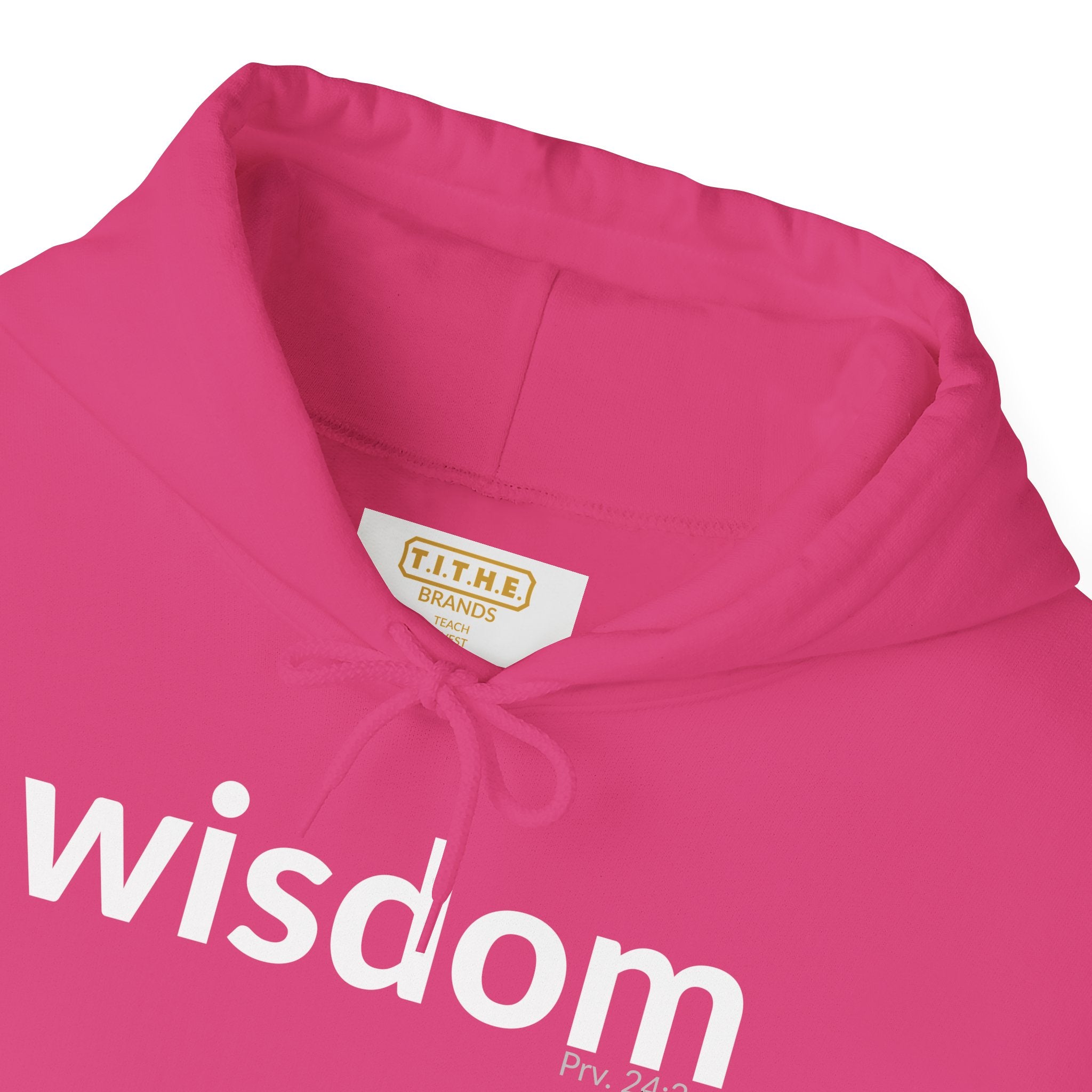 WISDOM | Faithware Collection – Hoodie | (Proverbs 24:3-4)