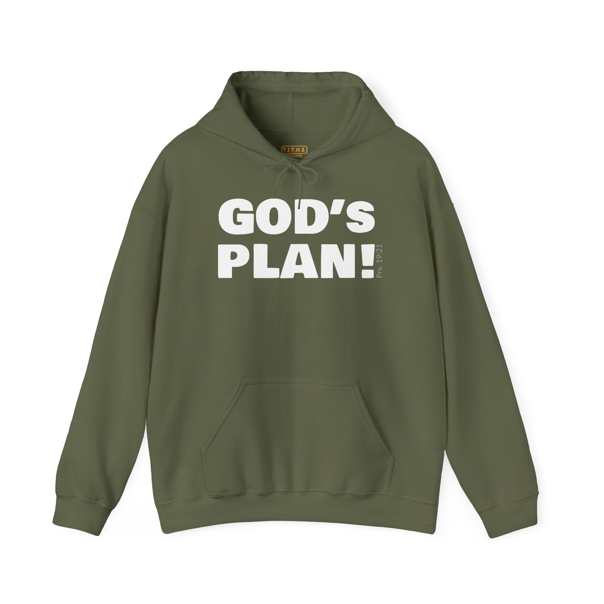 GOD'S PLAN! Collection | Unisex Hoodie | (Proverbs 19:21 )