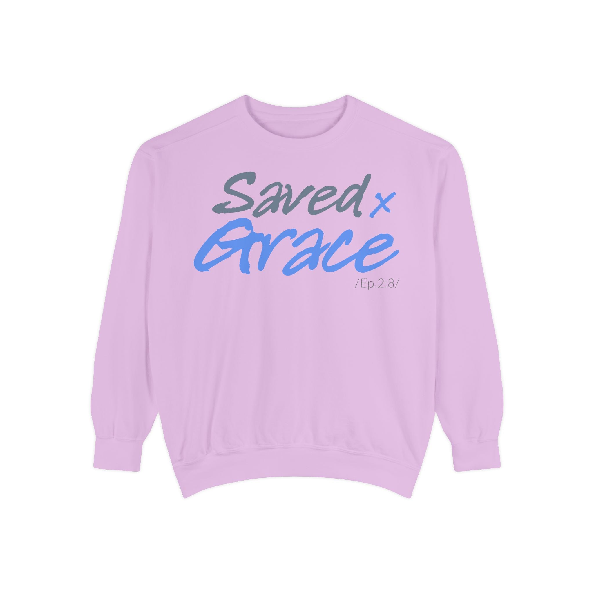 SAVED x GRACE Faithware Collection Unisex Sweatshirt | (Ephesians 2:8)