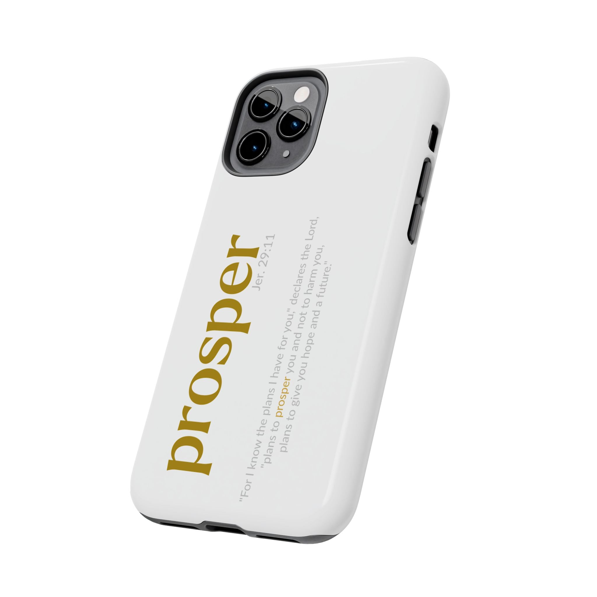 PROSPER 29:11 COLLECTION | Tough Phone Case | (Jeremiah 29:11)