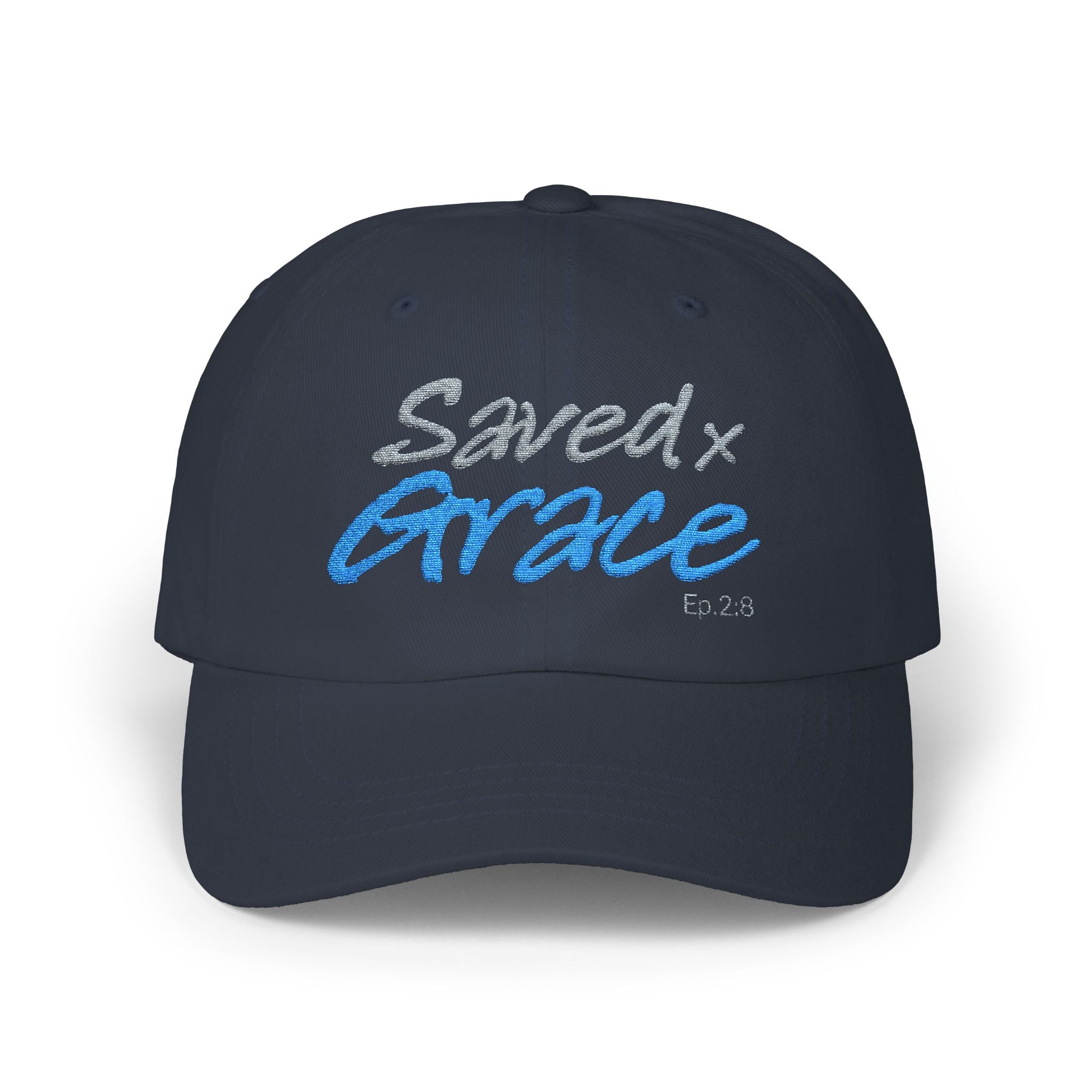 SAVED x GRACE (Eph. 2:8) Faithware Collection Unisex Cap - (embroidered)