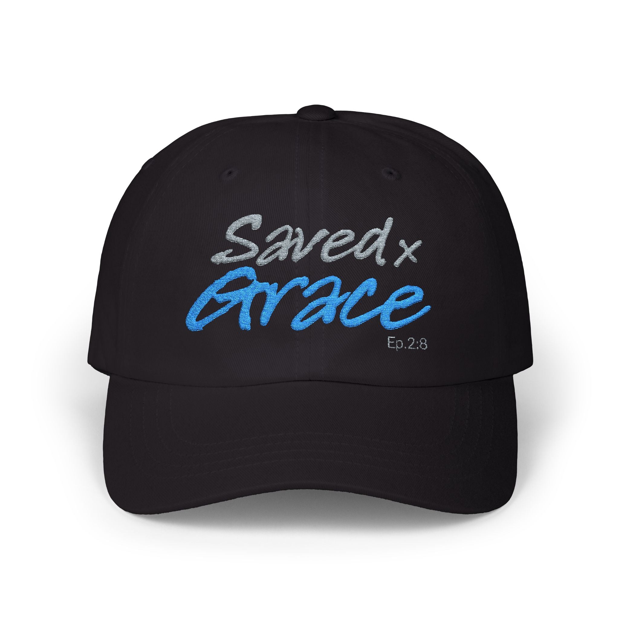 SAVED x GRACE (Eph. 2:8) Faithware Collection Unisex Cap - (embroidered)
