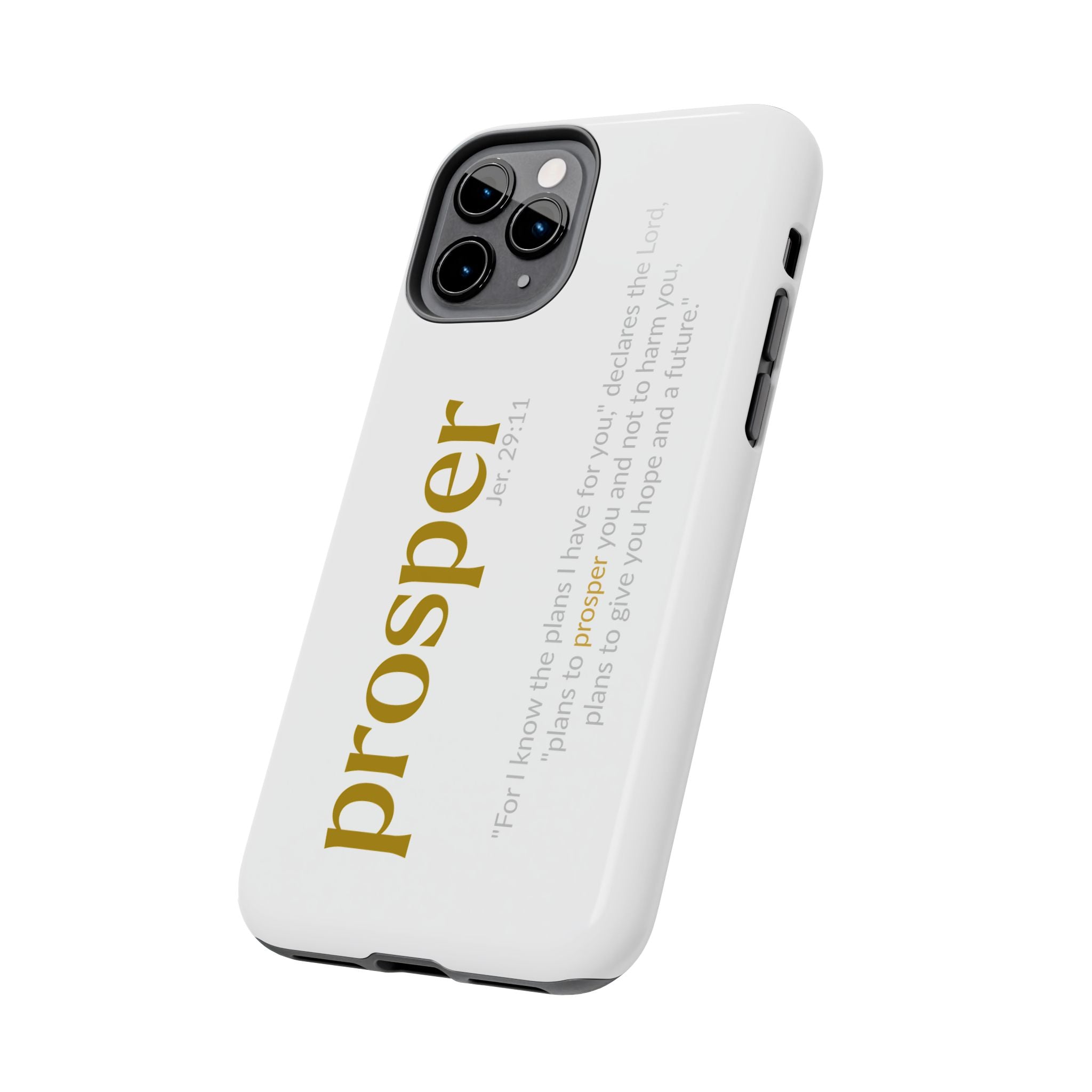 PROSPER 29:11 COLLECTION |  Tough Phone Case |  (Jeremiah 29:11)