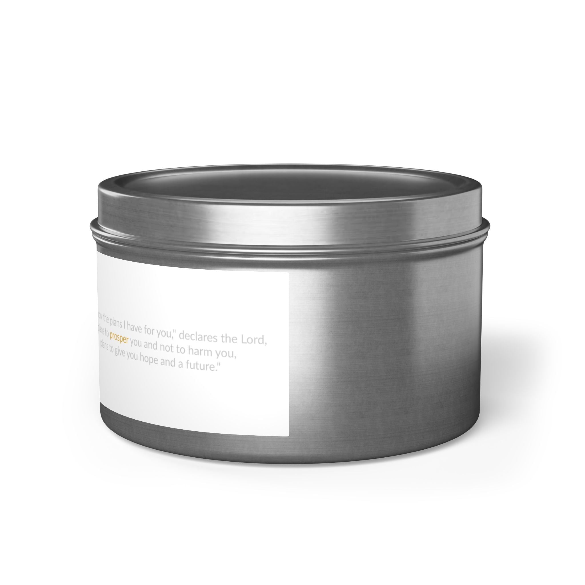 The PROSPER 29:11 Collection | Soy Aromatherapy Tin Travel Candles |