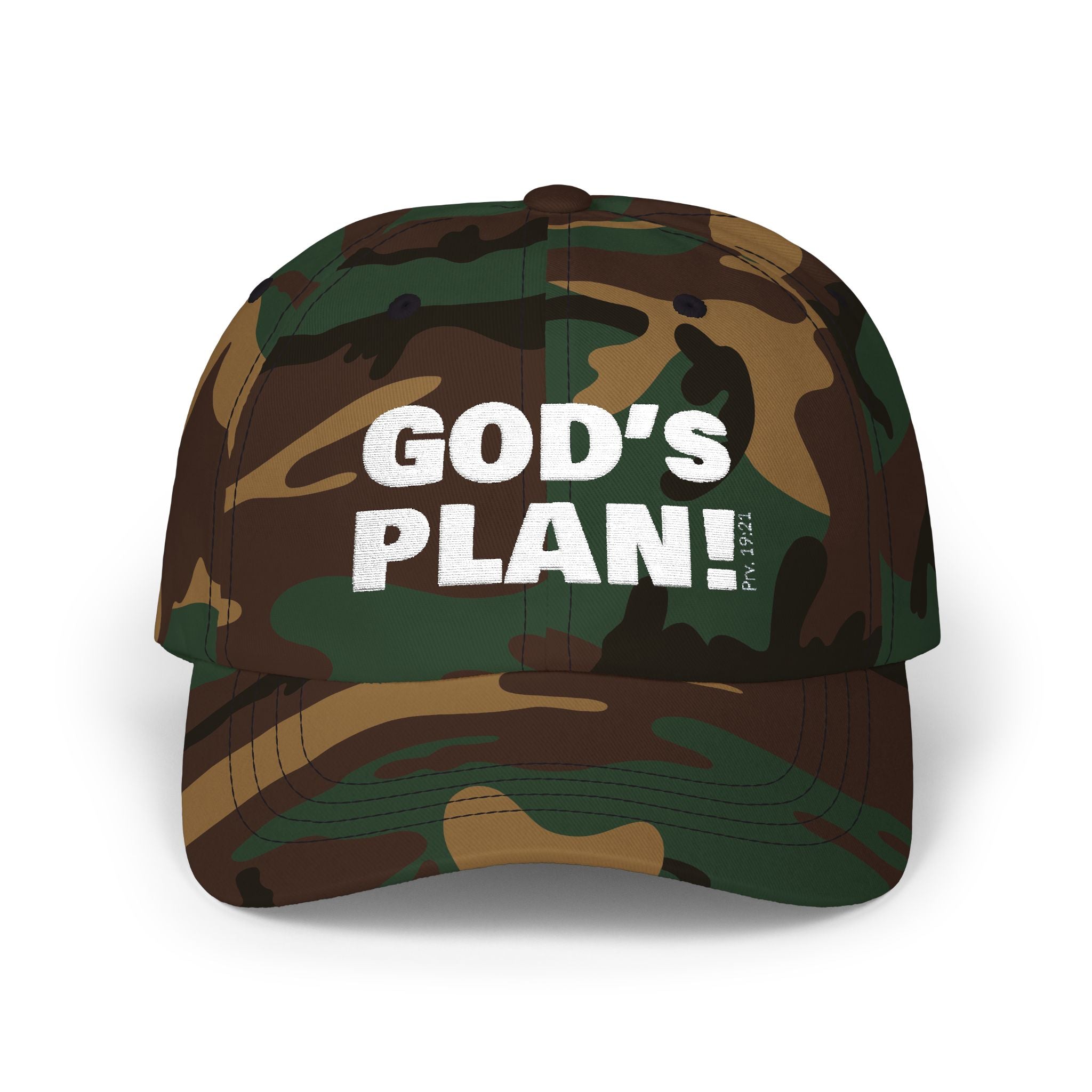 Copy of GOD IS IN CONTROL!  | Cap | (white text)
