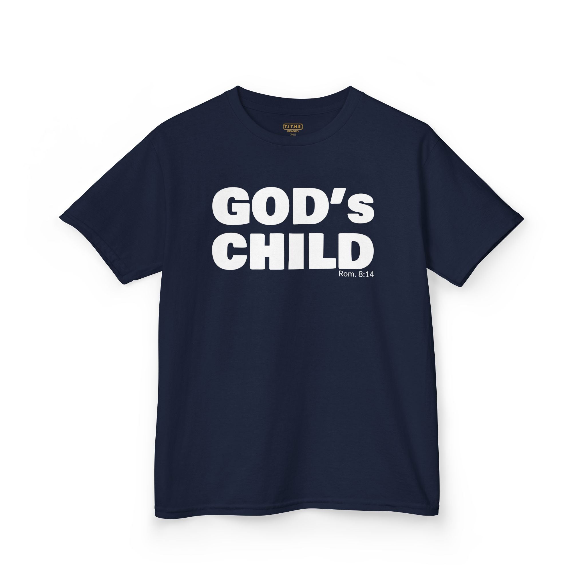 GOD'S CHILD! Collection | Inspirational Youth Tee-Shirt | (Romans 8:14)