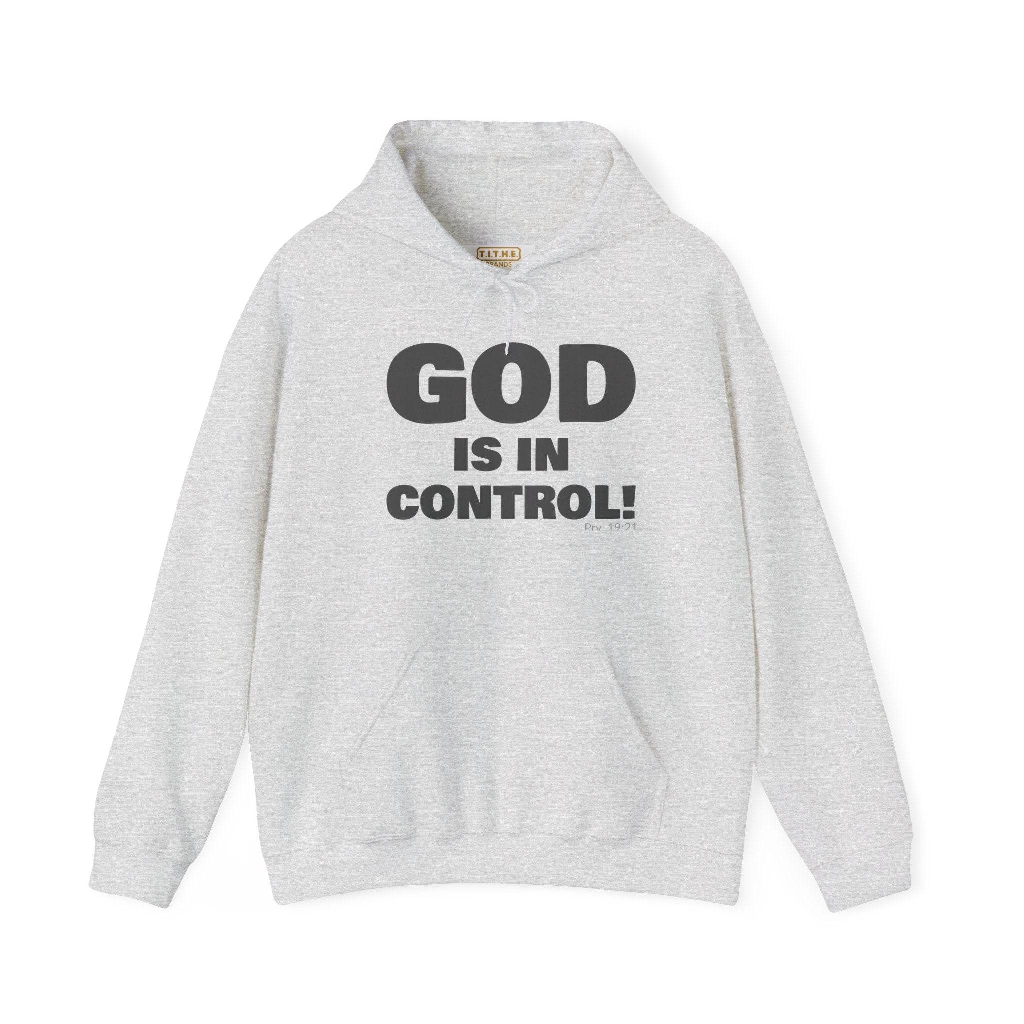 GOD IS IN CONTROL! | Hoodie | (Proverbs 19:21)