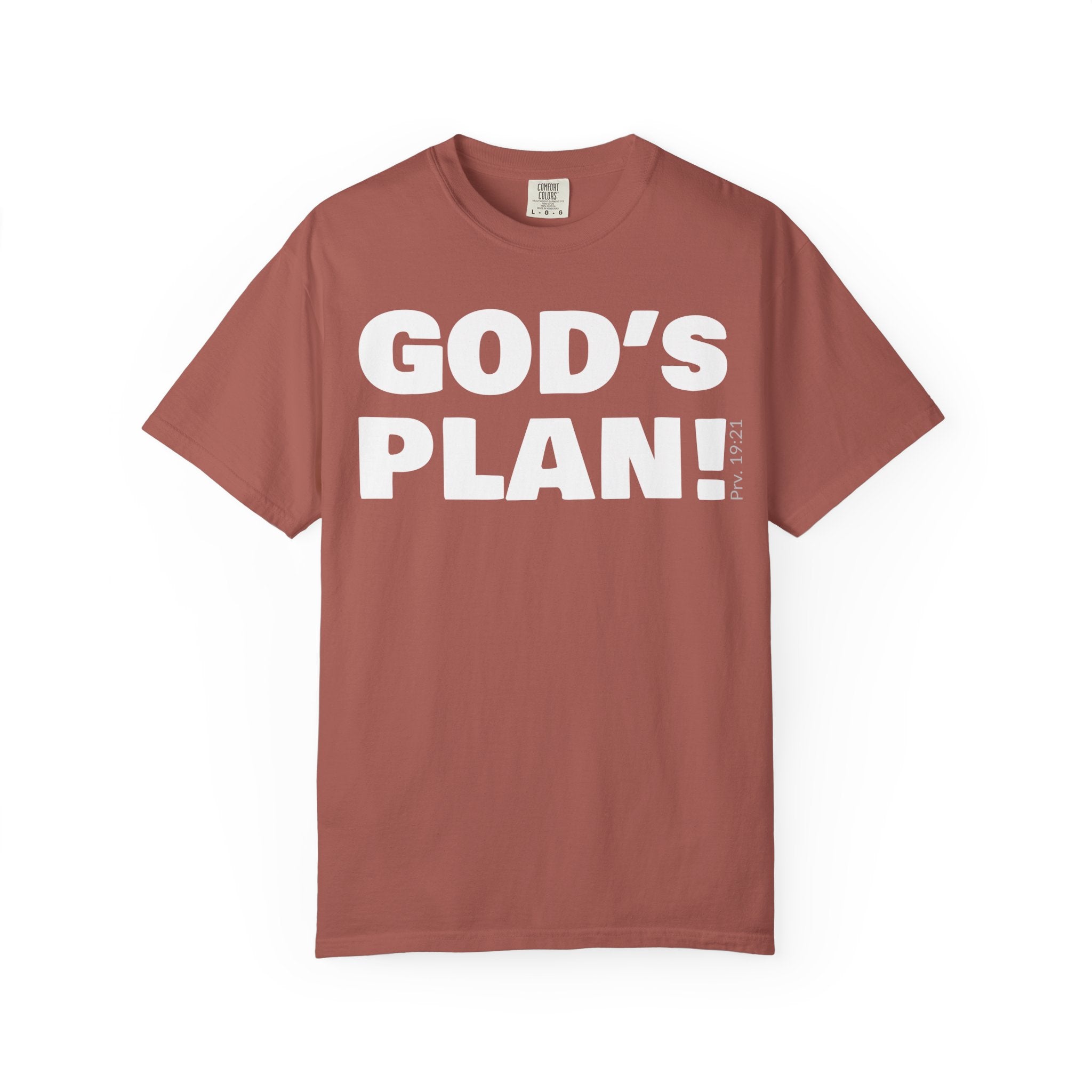 GOD'S PLAN! | Unisex T-Shirt | (Proverbs 19:21)