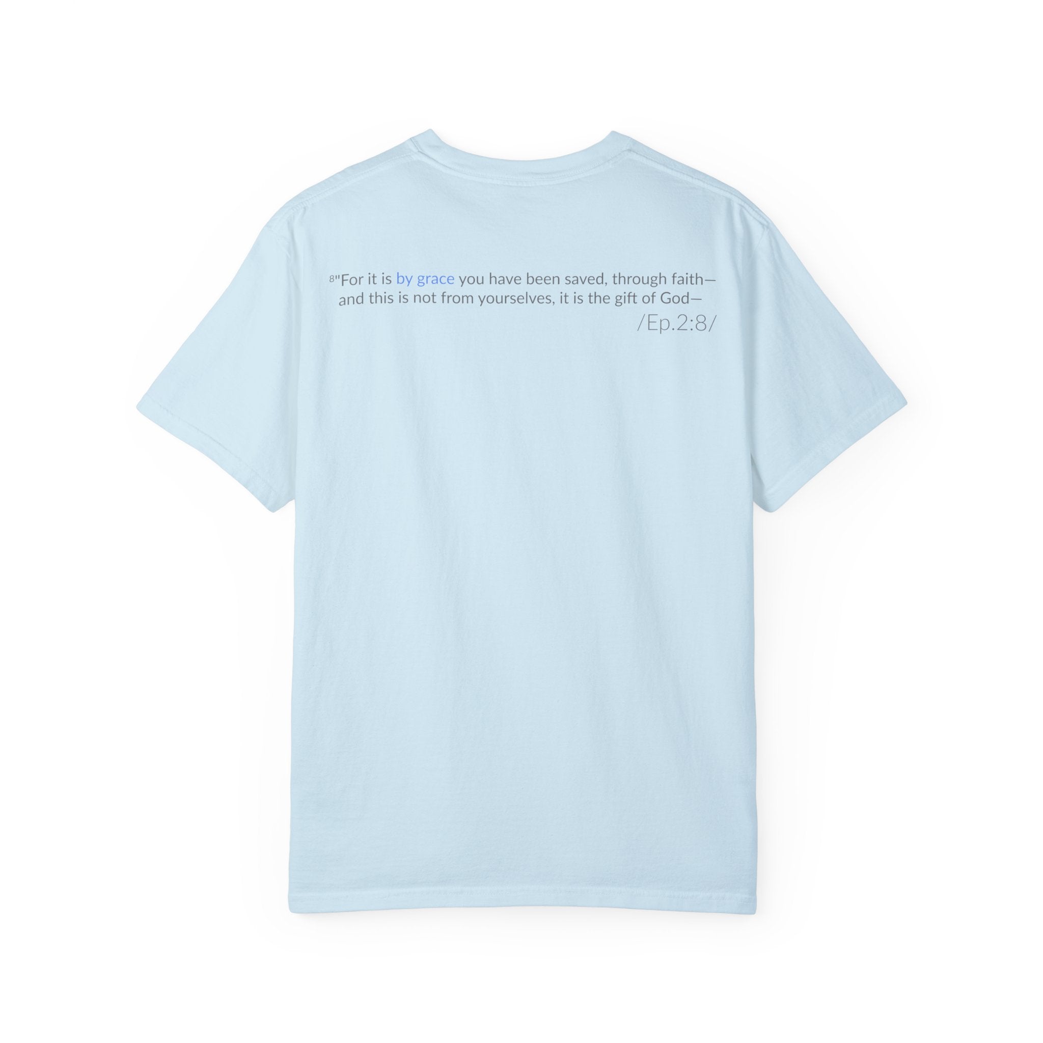 SAVED x GRACE Faithware Collection Unisex T-shirt | (Ephesians 2:8)