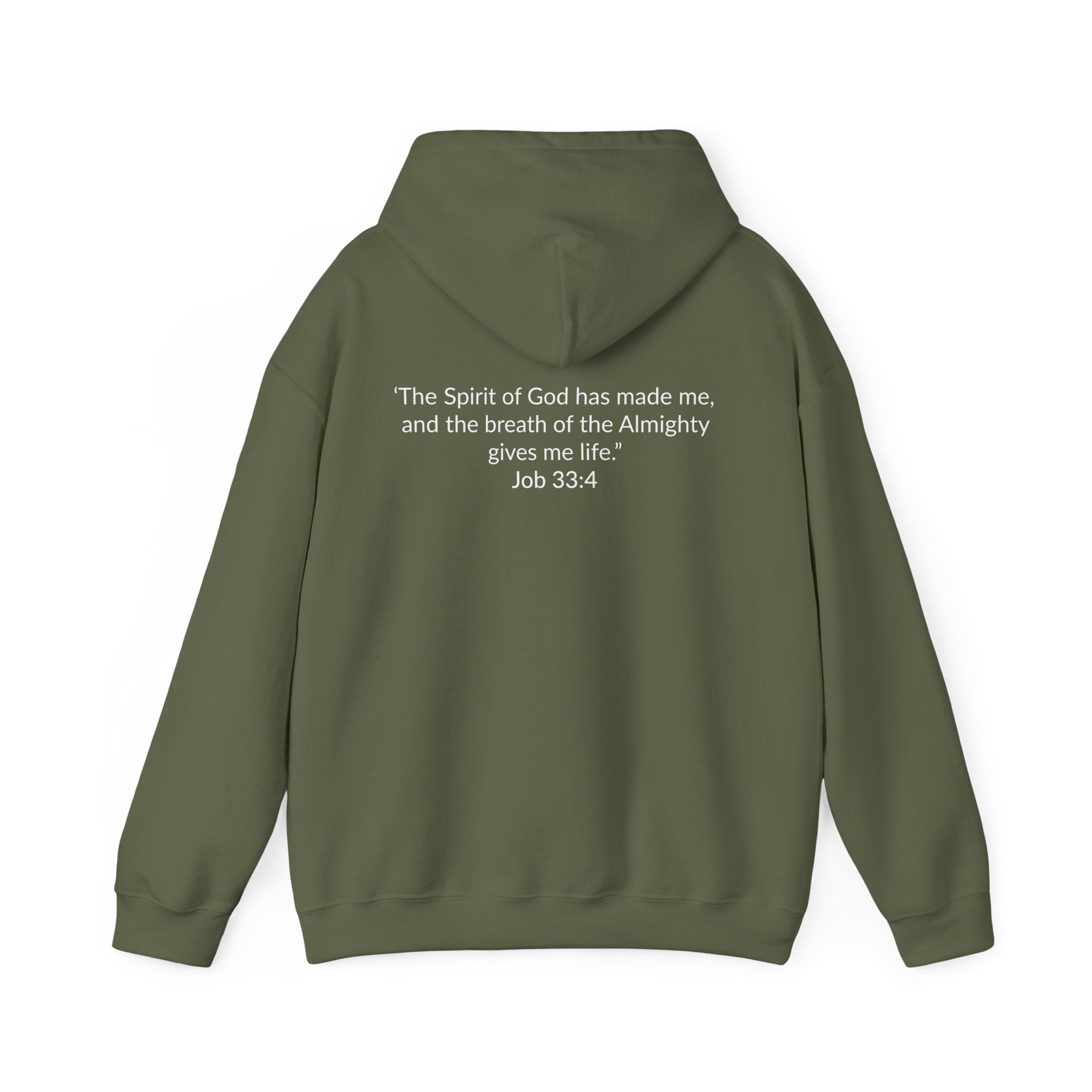 GOD MADE! Collection | Hoodie | (Job 33:4)