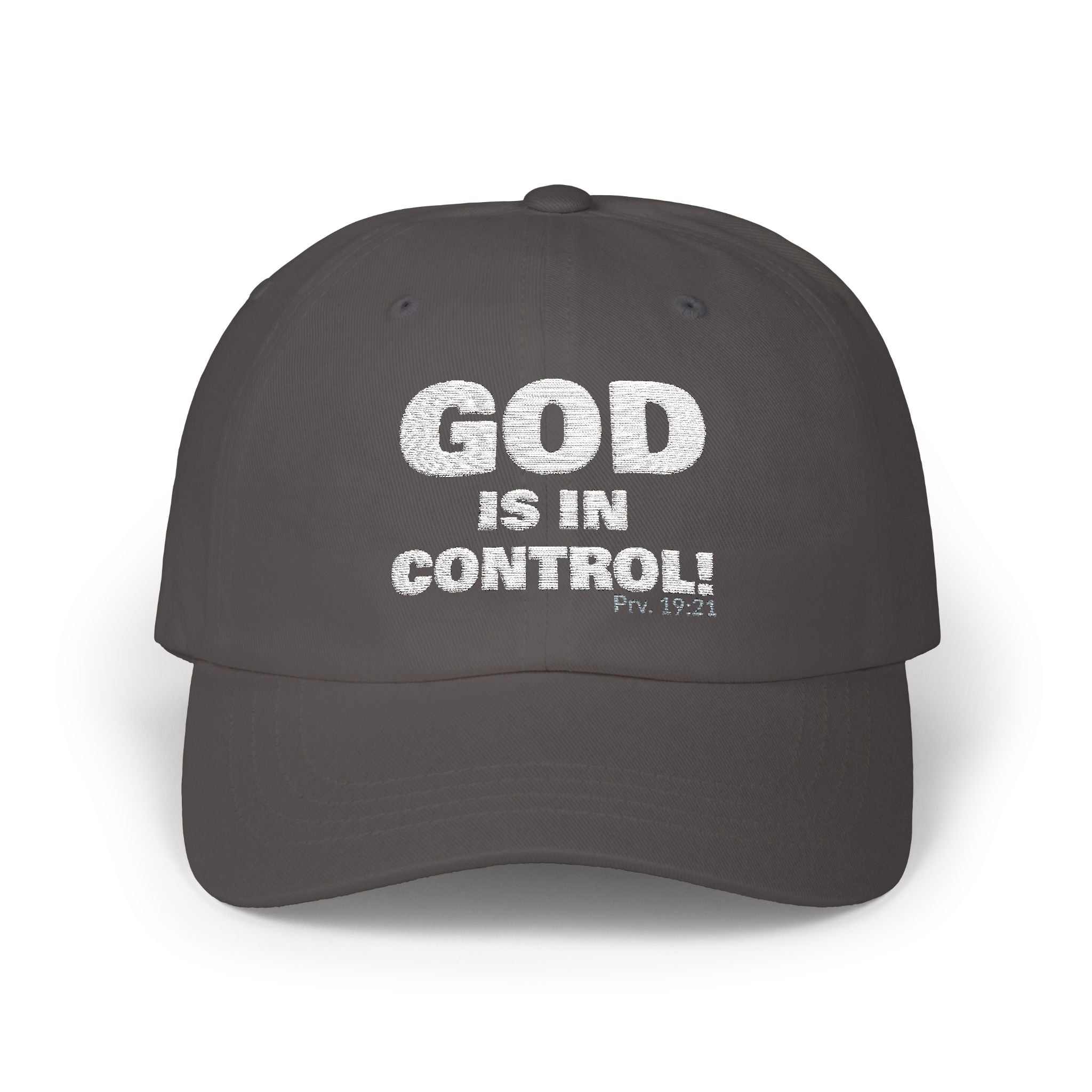 GOD IS IN CONTROL! | Cap | (white text)