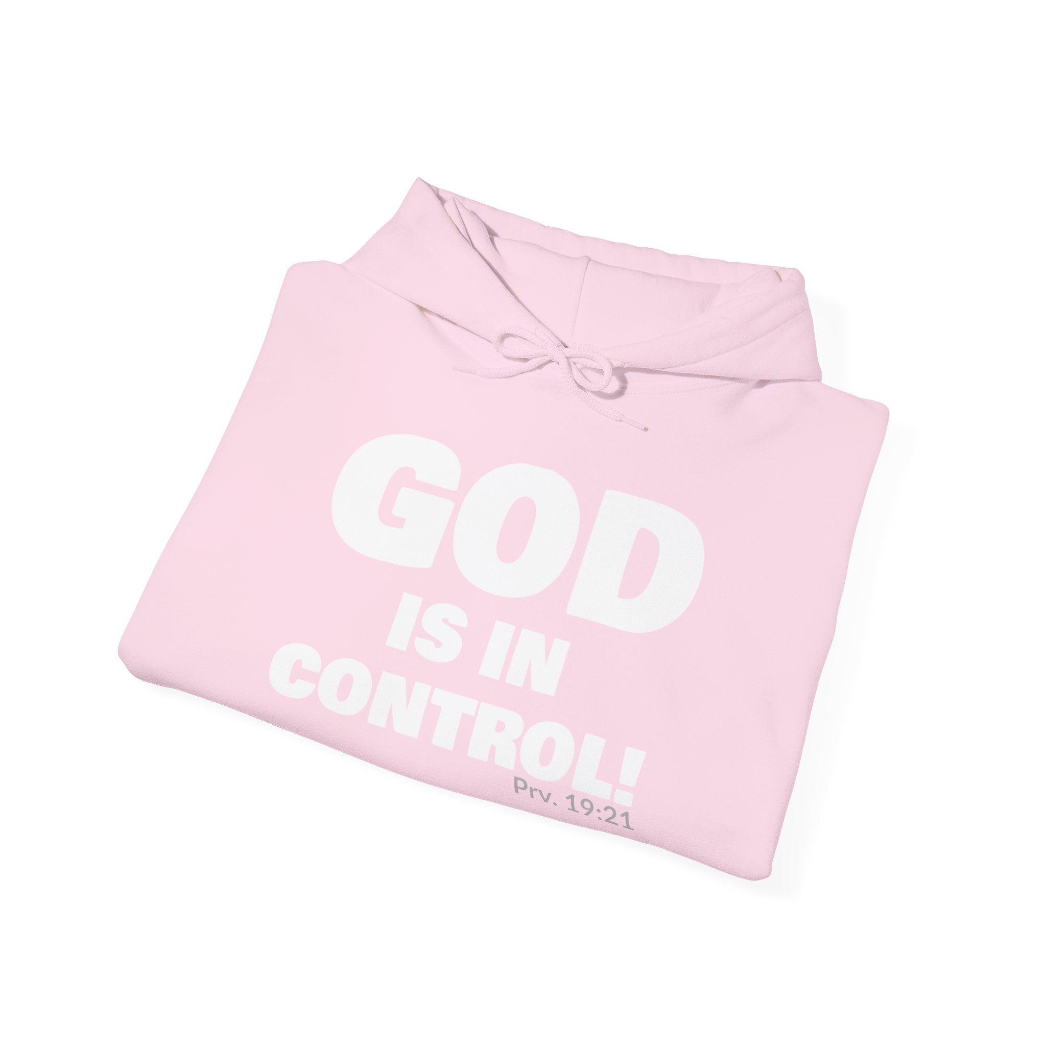 GOD IS IN CONTROL! Collection | Unisex Hoodie | (Proverbs 19:21 )