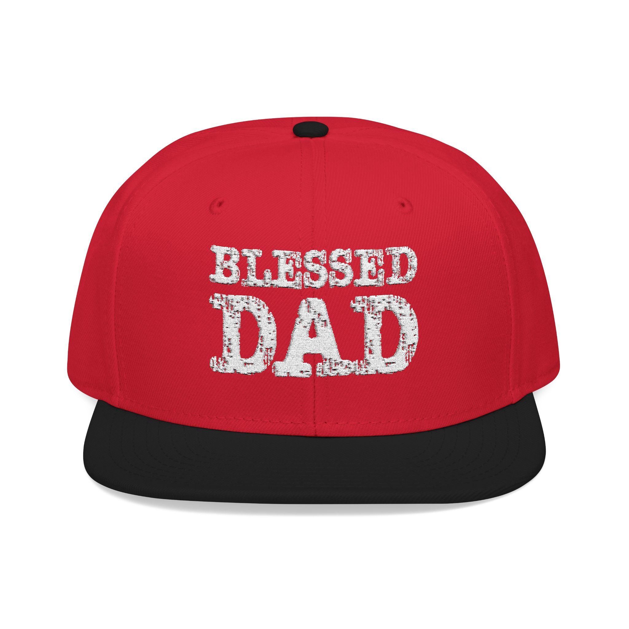 BLESSED DAD | Snapback Hat | Embroidered Cap for Father's Day, Gift for Dads, Trendy Father's Day Gift, Casual Everyday Wear