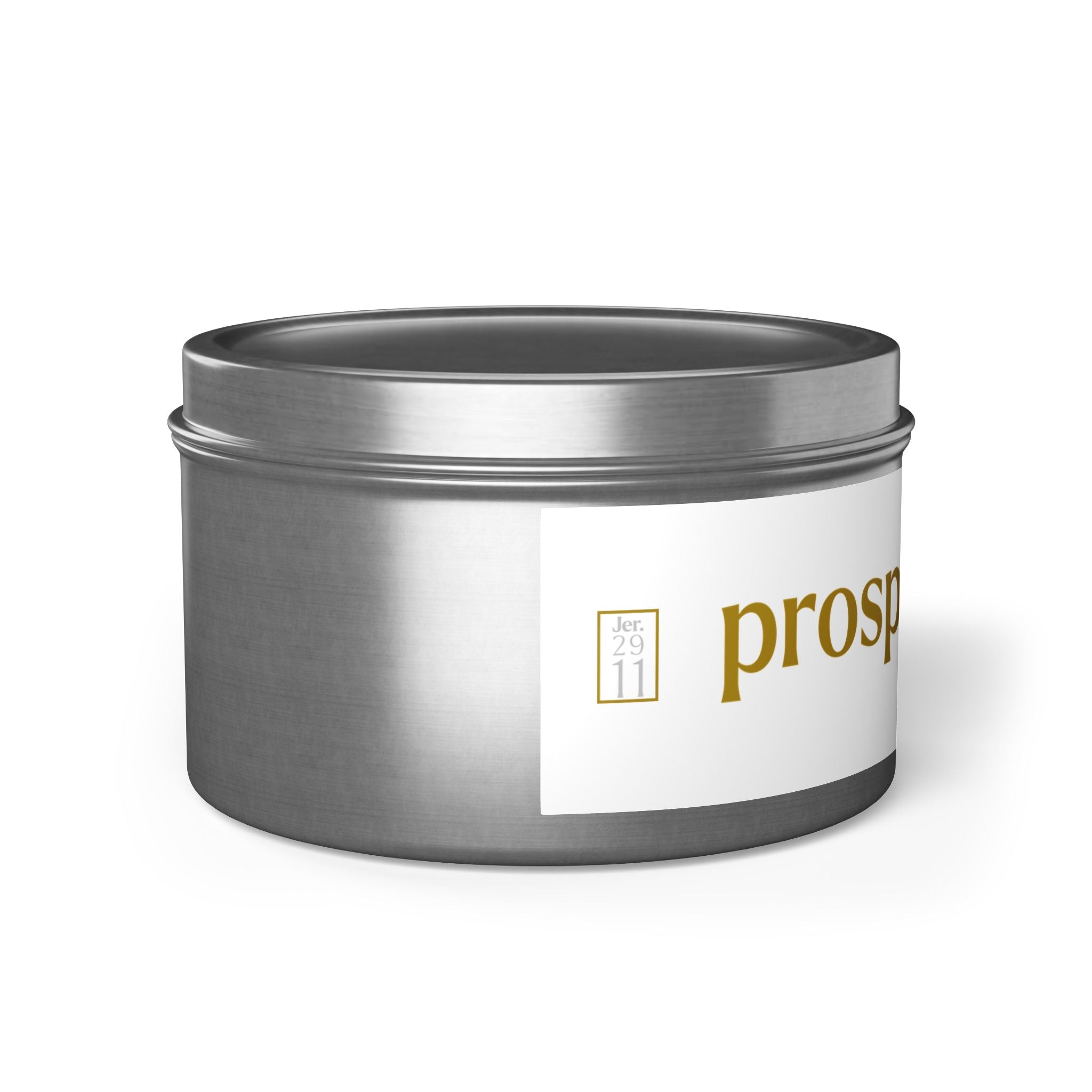 The PROSPER 29:11 Collection | Soy Aromatherapy Tin Travel Candles |