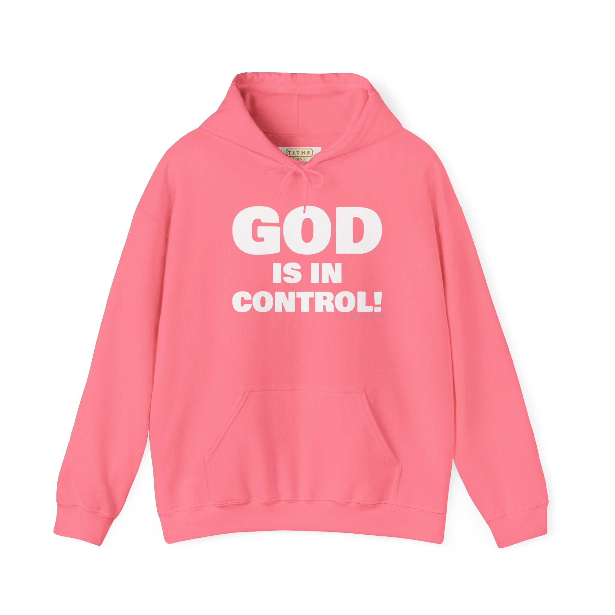 GOD IS IN CONTROL! | Hoodie | (Proverbs 19:21)