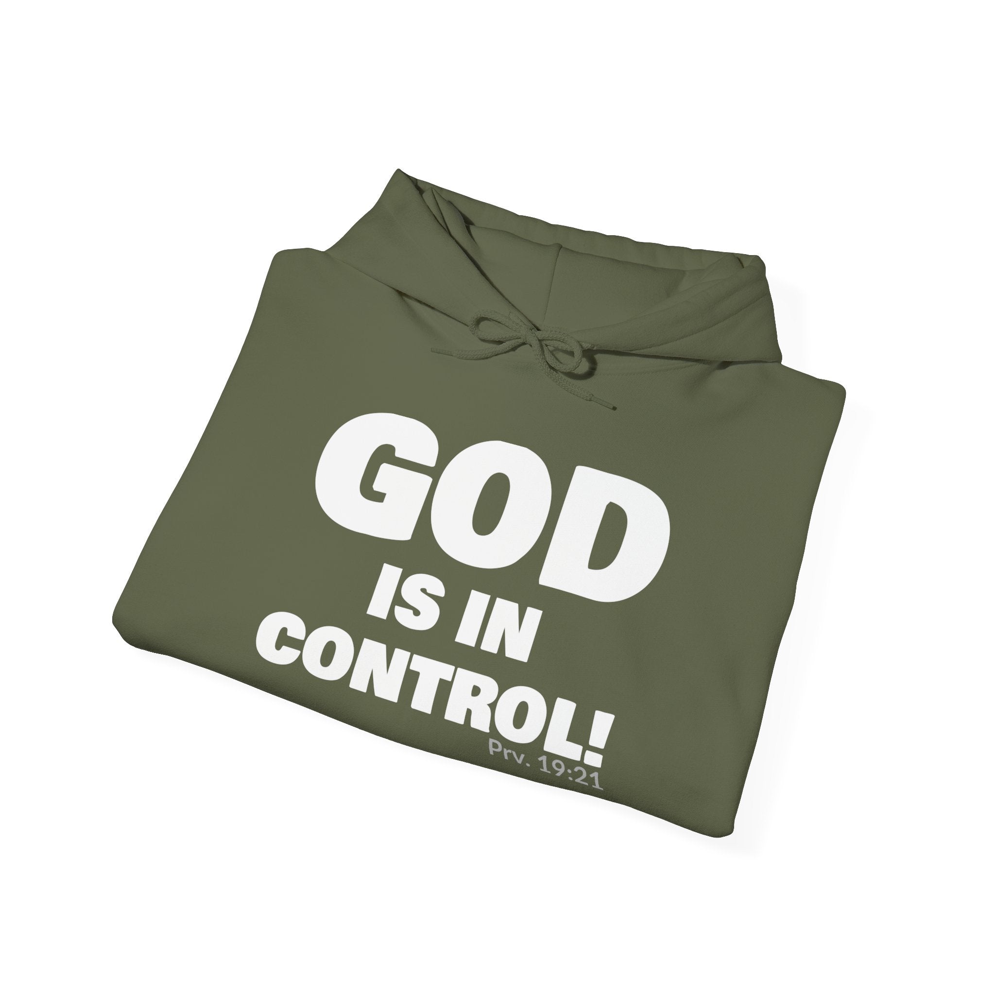 GOD IS IN CONTROL! Collection | Unisex Hoodie | (Proverbs 19:21 )
