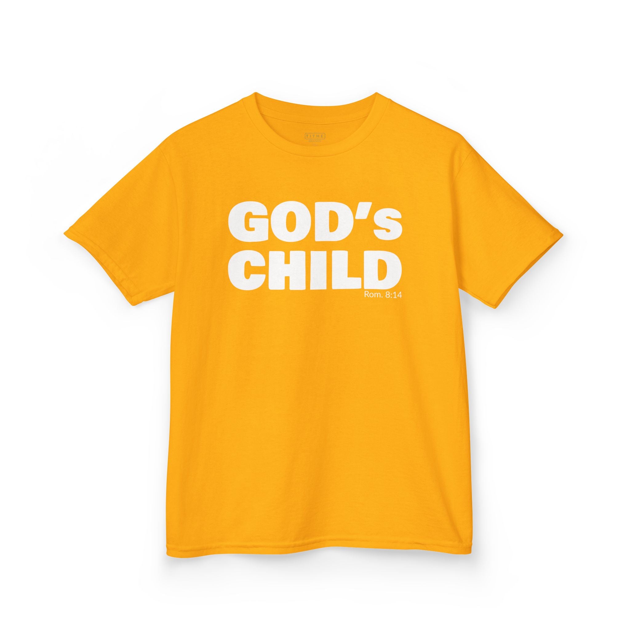 GOD'S CHILD! Collection | Inspirational Youth Tee-Shirt | (Romans 8:14)